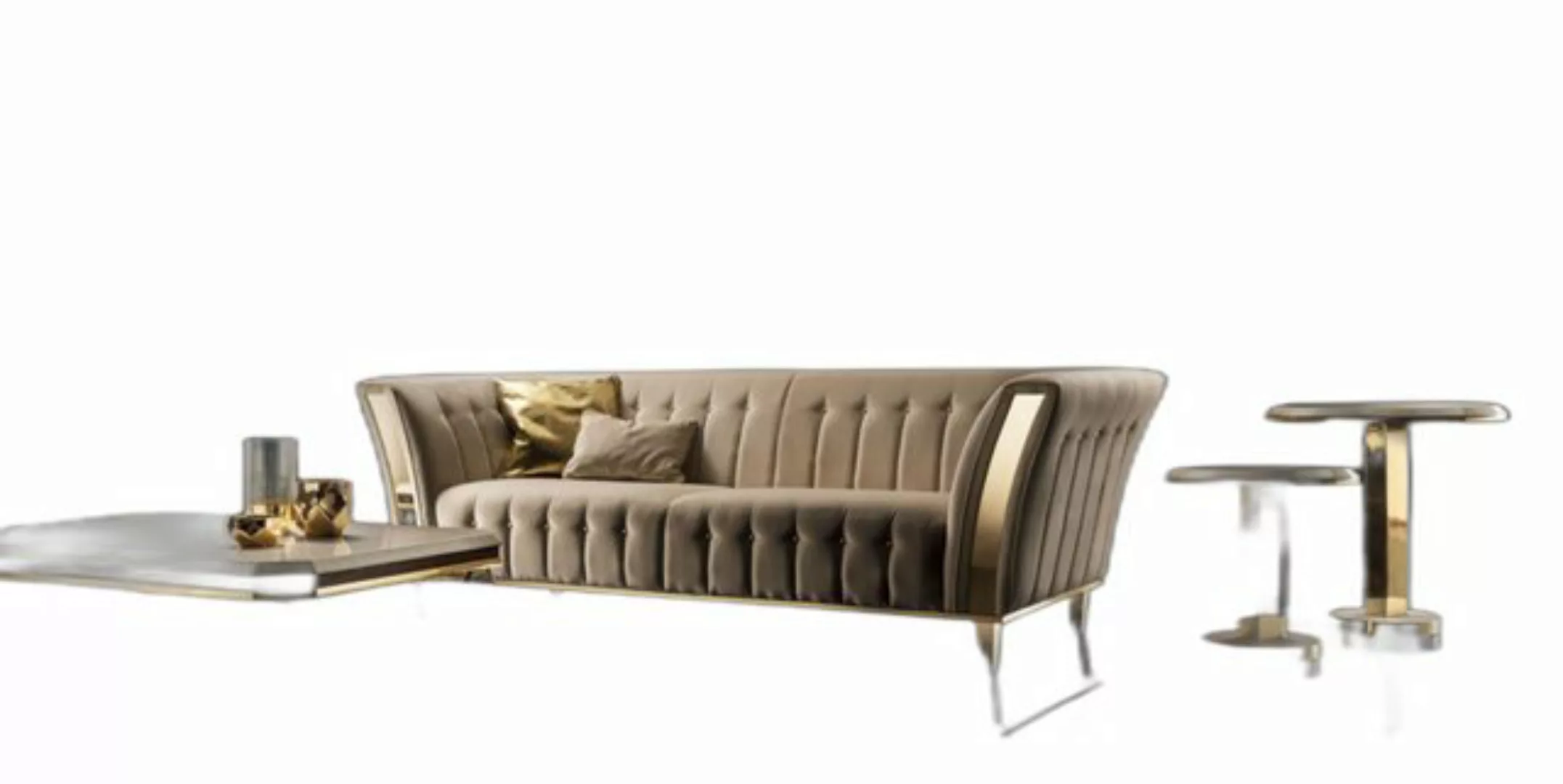 Xlmoebel Sofa Dreisitzige Polstermöbel Sofa 3-Sitzer Luxuszimmer Neu, Herge günstig online kaufen