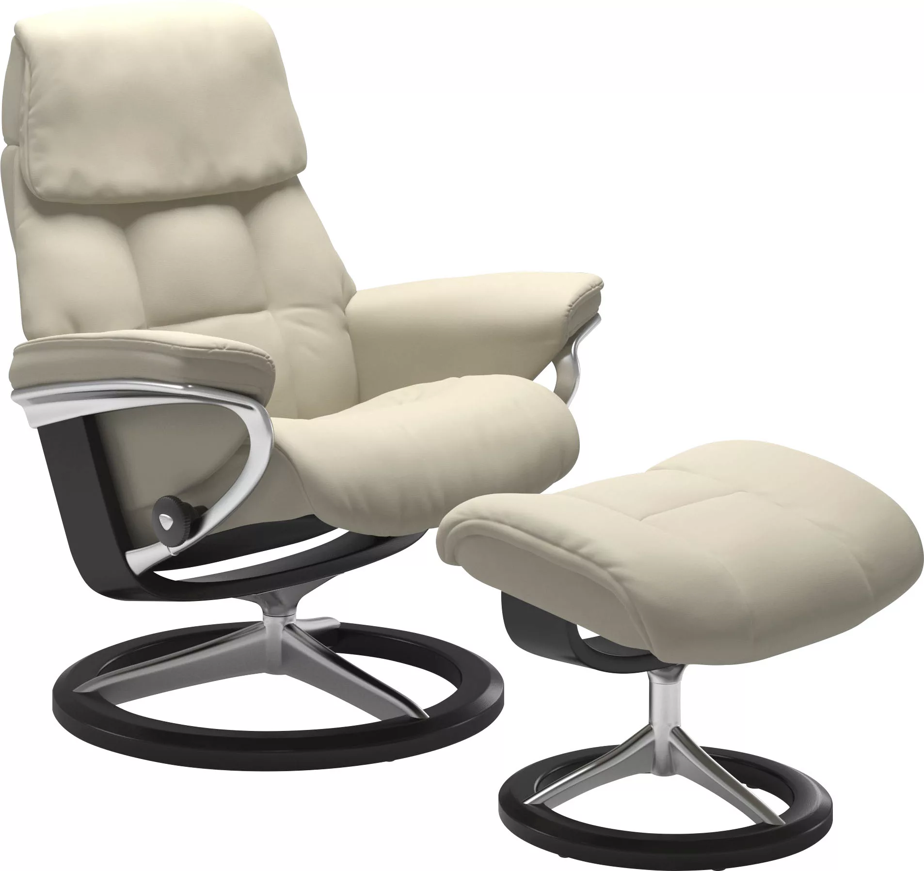 Stressless® Relaxsessel »Ruby«, (Set, Relaxsessel mit Hocker), mit Signatur günstig online kaufen