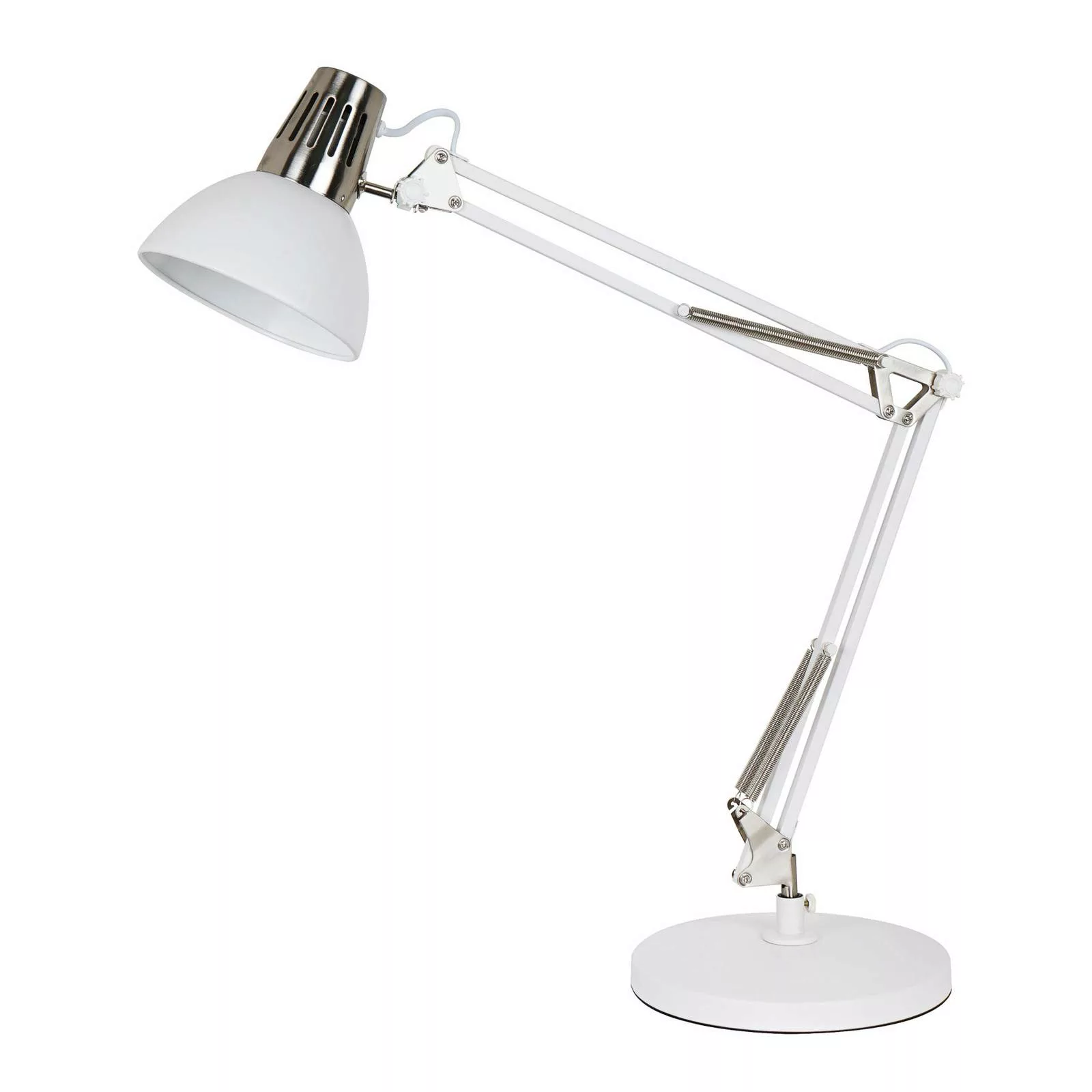 Aluminor Calypsa Schreibtischlampe, weiß günstig online kaufen