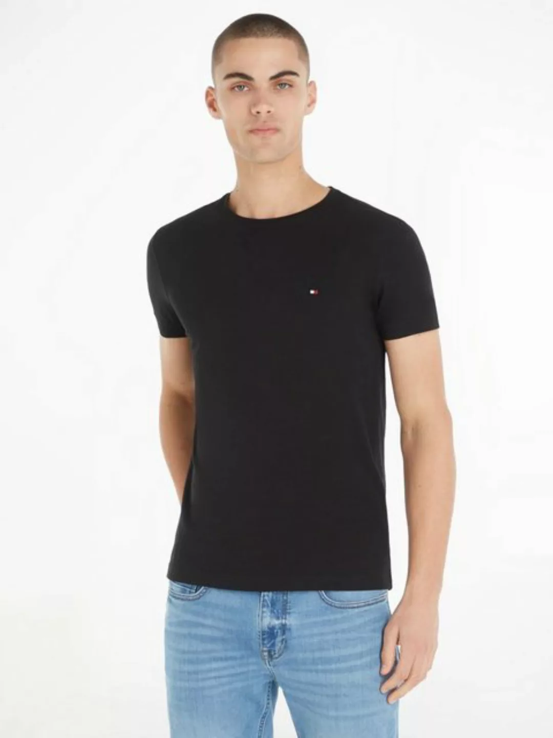 Tommy Hilfiger T-Shirt CORE STRETCH SLIM C-NECK TEE günstig online kaufen