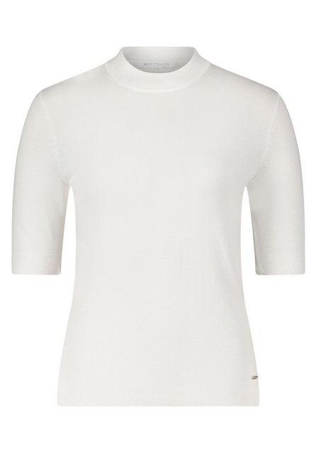 Betty&Co Sweatshirt Strickpullover Kurz 1/2 Arm günstig online kaufen