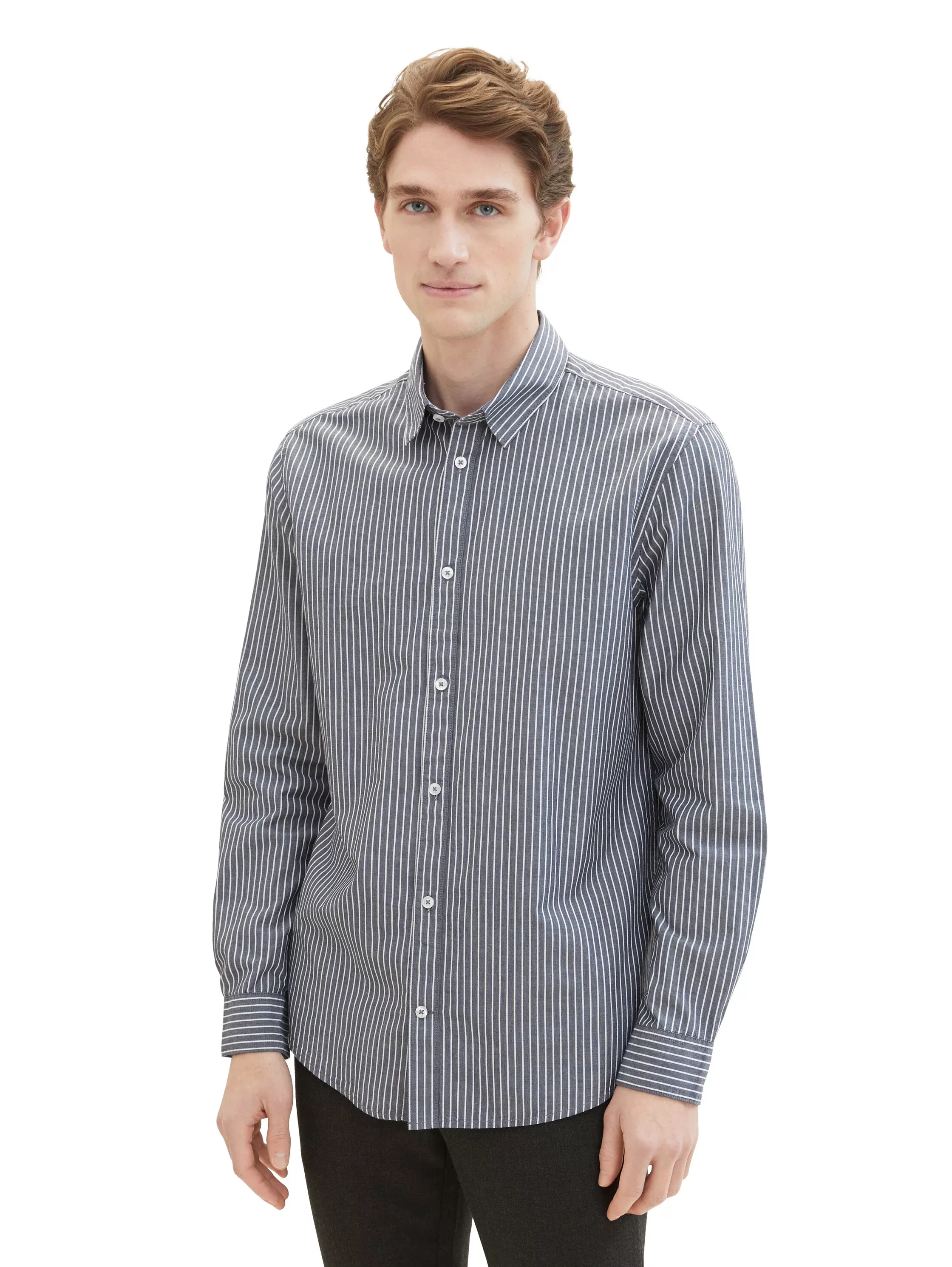 TOM TAILOR Streifenhemd mit Streifenmuster günstig online kaufen