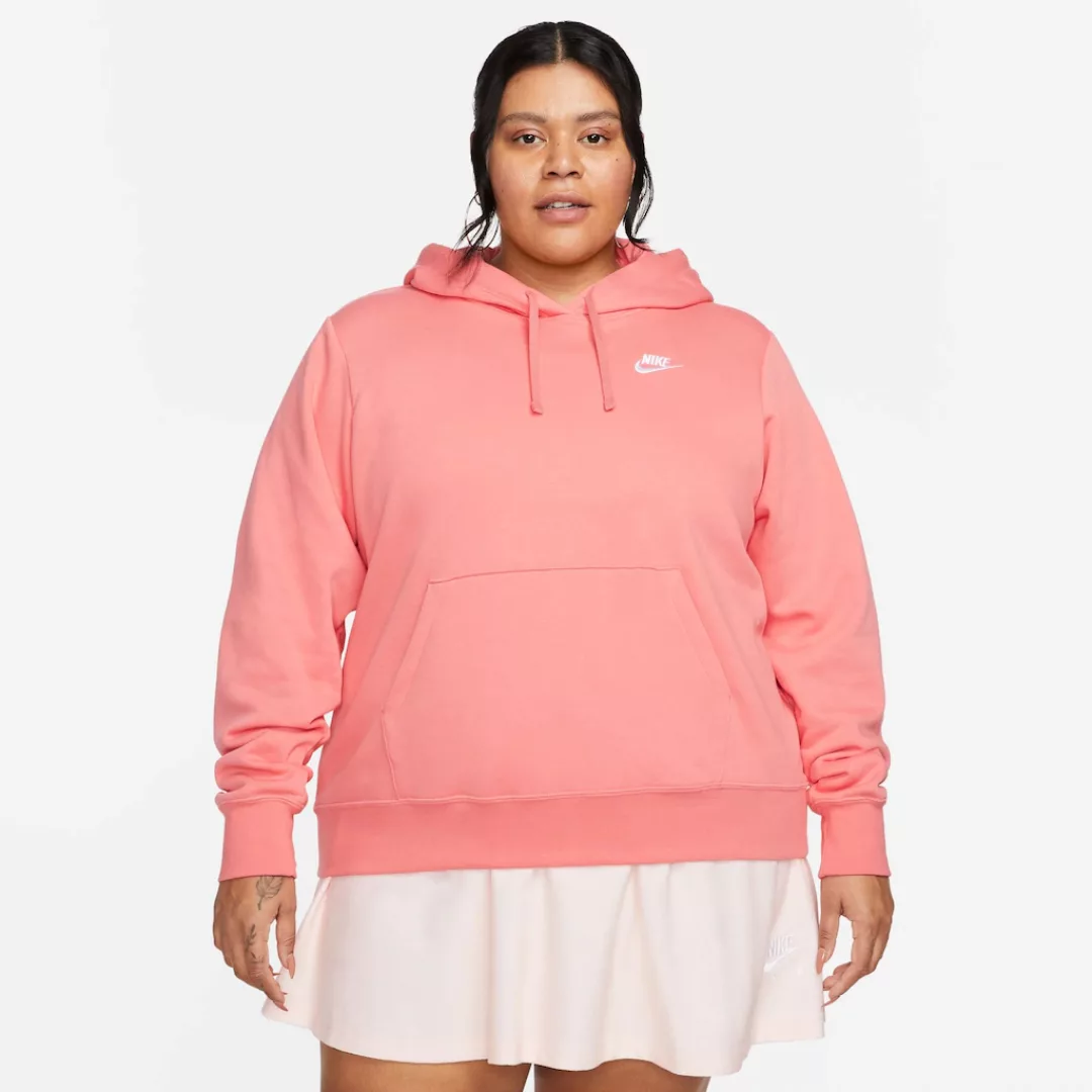 Nike Sportswear Kapuzensweatshirt "CLUB FLEECE WOMENS PULLOVER HOODIE (PLUS günstig online kaufen