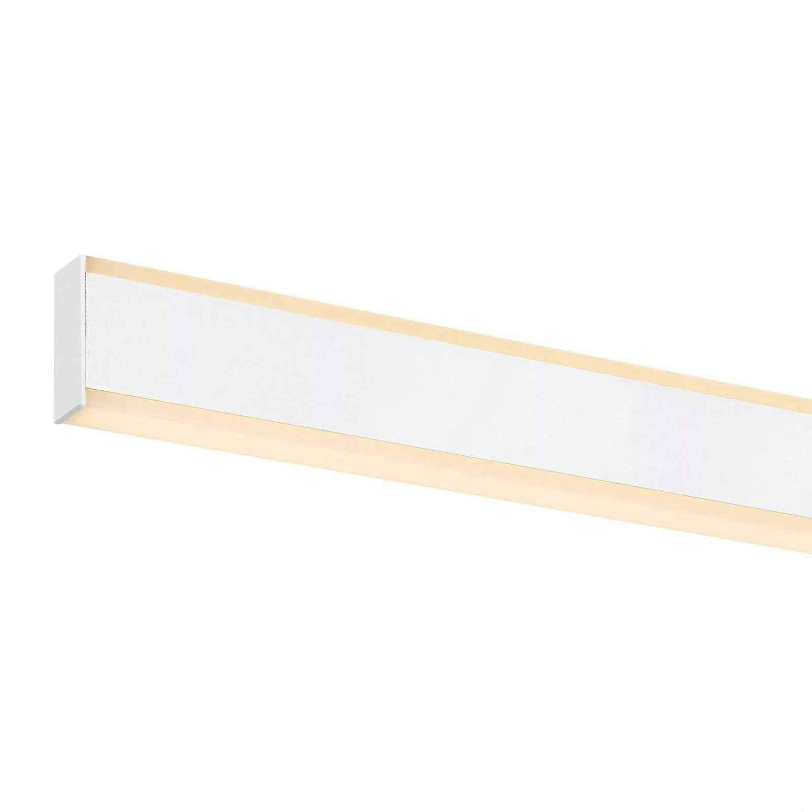 LED Pendelleuchte One in Weiß 2x 24W 3600lm 1040mm günstig online kaufen
