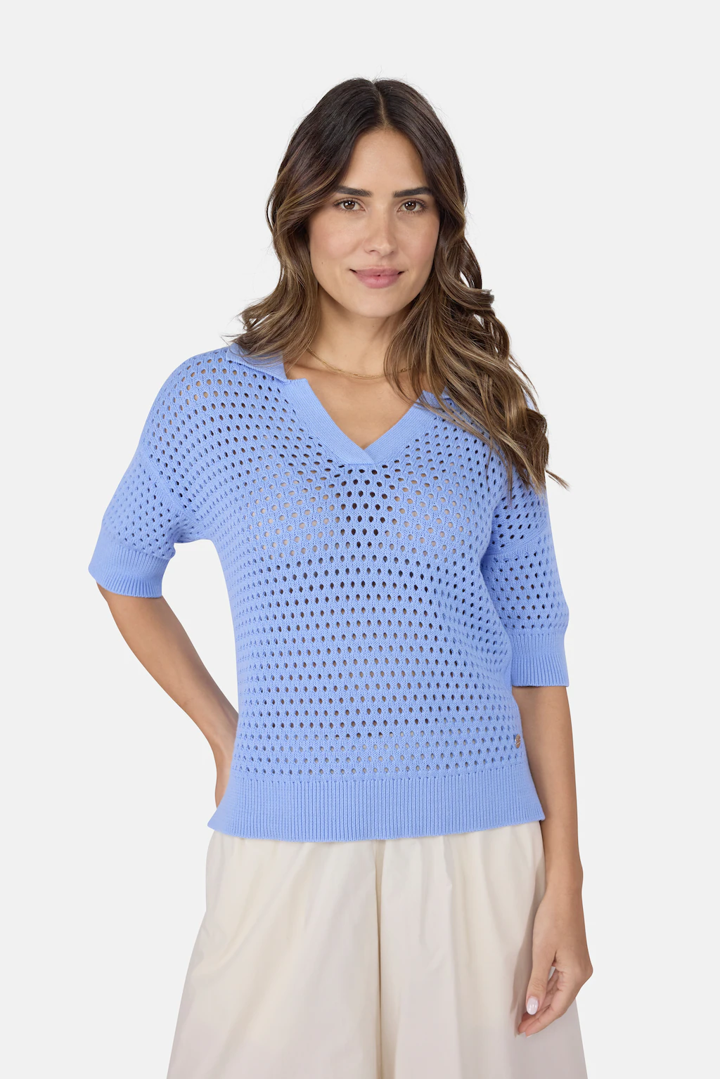 Lieblingsstück Strickpullover "PinsaL", mit Polokragen günstig online kaufen