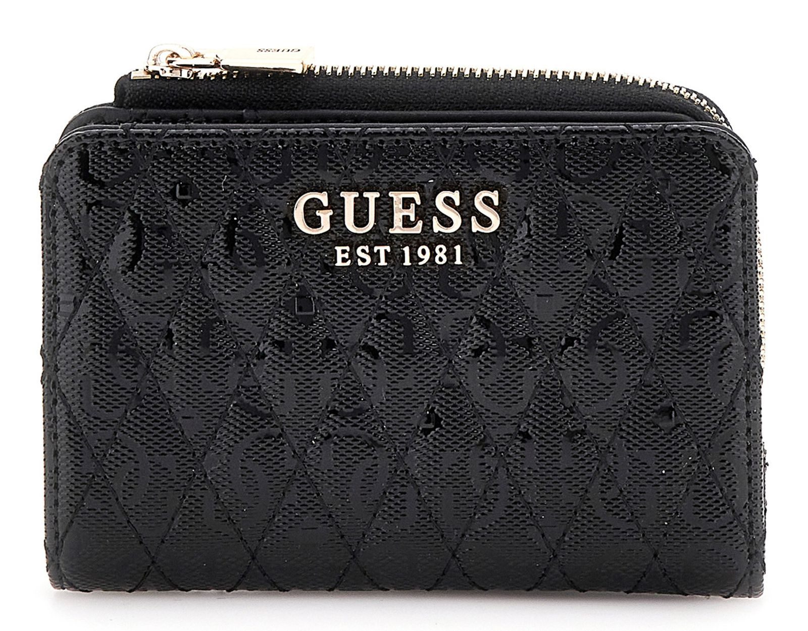 Guess Geldbörse Logo Zip Around Card günstig online kaufen