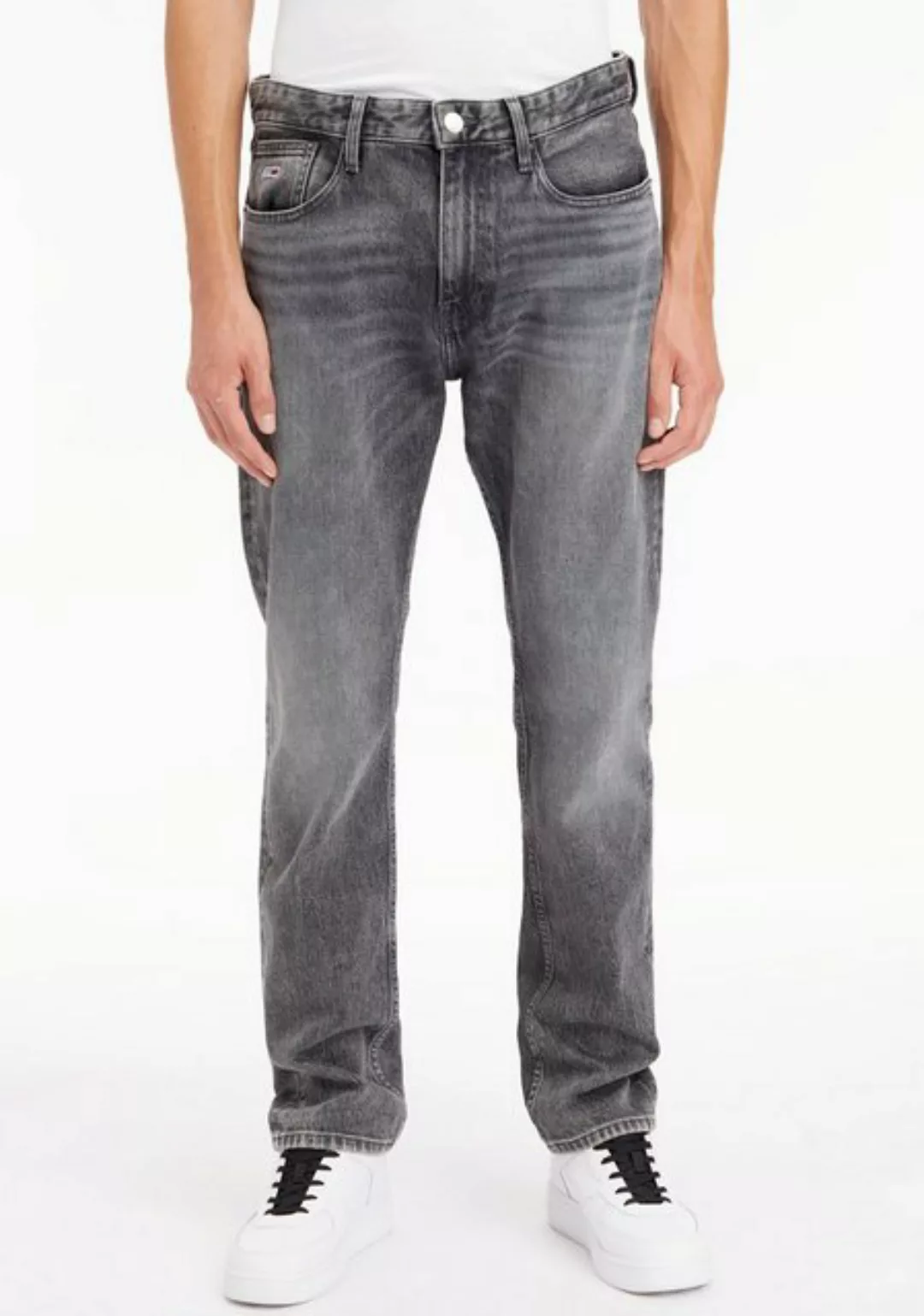 Tommy Jeans Straight-Jeans RYAN RGLR STRGHT mit Tommy Jeans Stitching am Mü günstig online kaufen