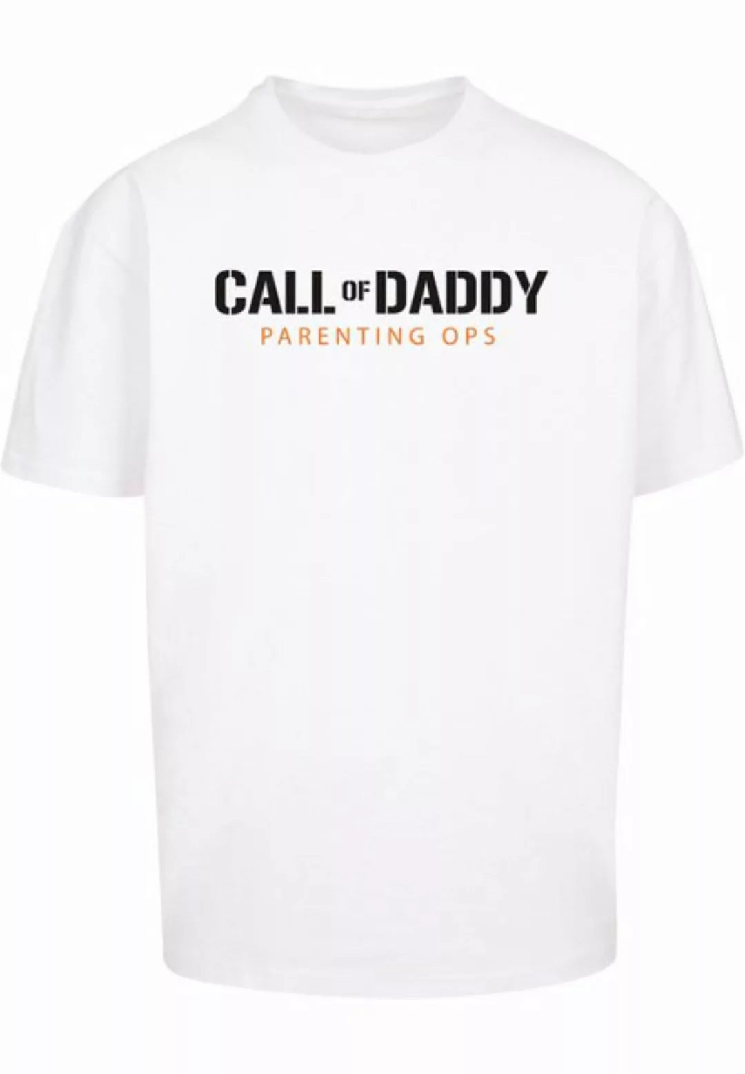 Merchcode T-Shirt Merchcode Herren Fathers Day - Call of Daddy Heavy Oversi günstig online kaufen