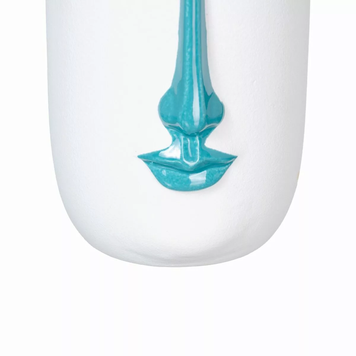 Vase 13 X 12 X 20 Cm Aus Keramik Blau Weiß günstig online kaufen