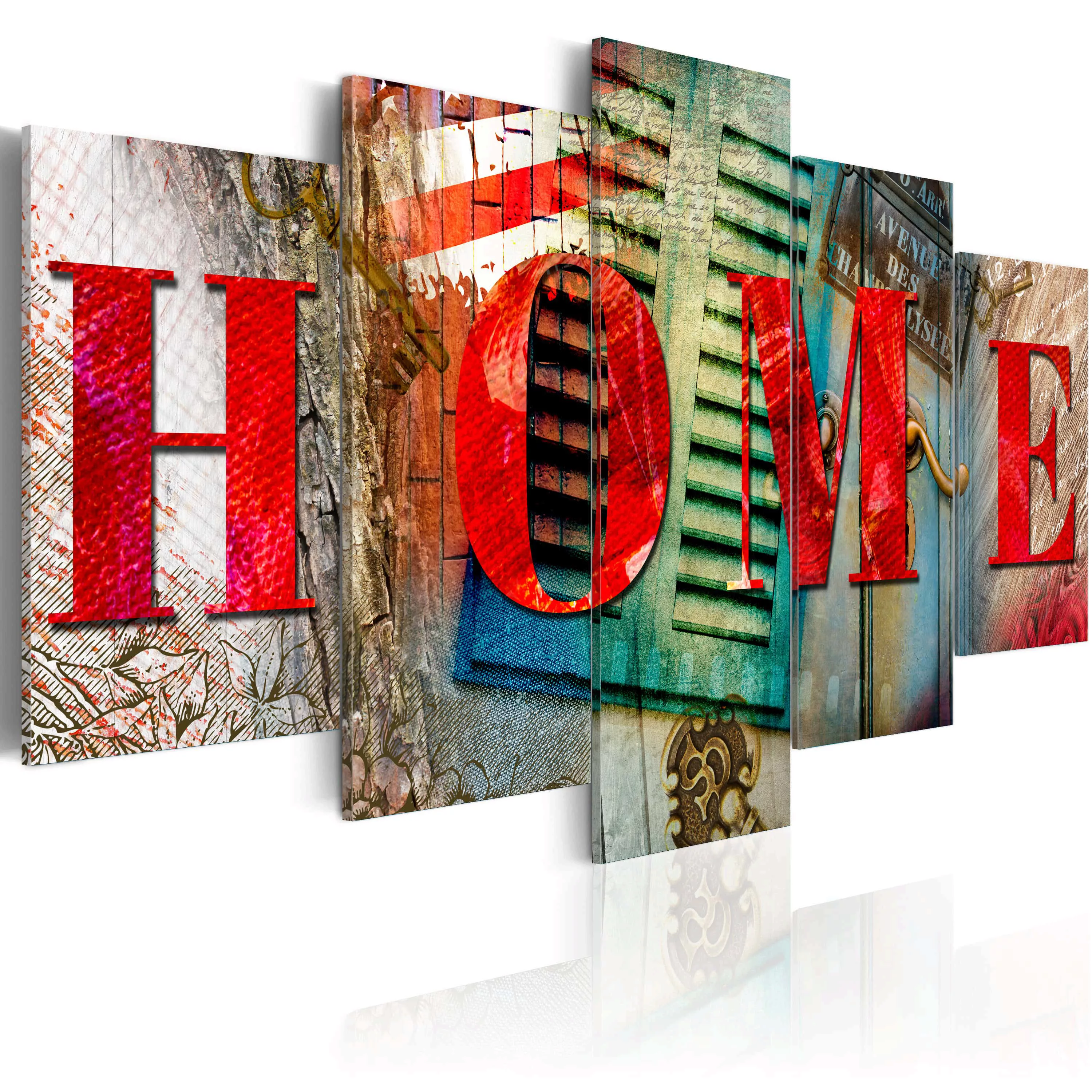 Wandbild - Elements of home günstig online kaufen