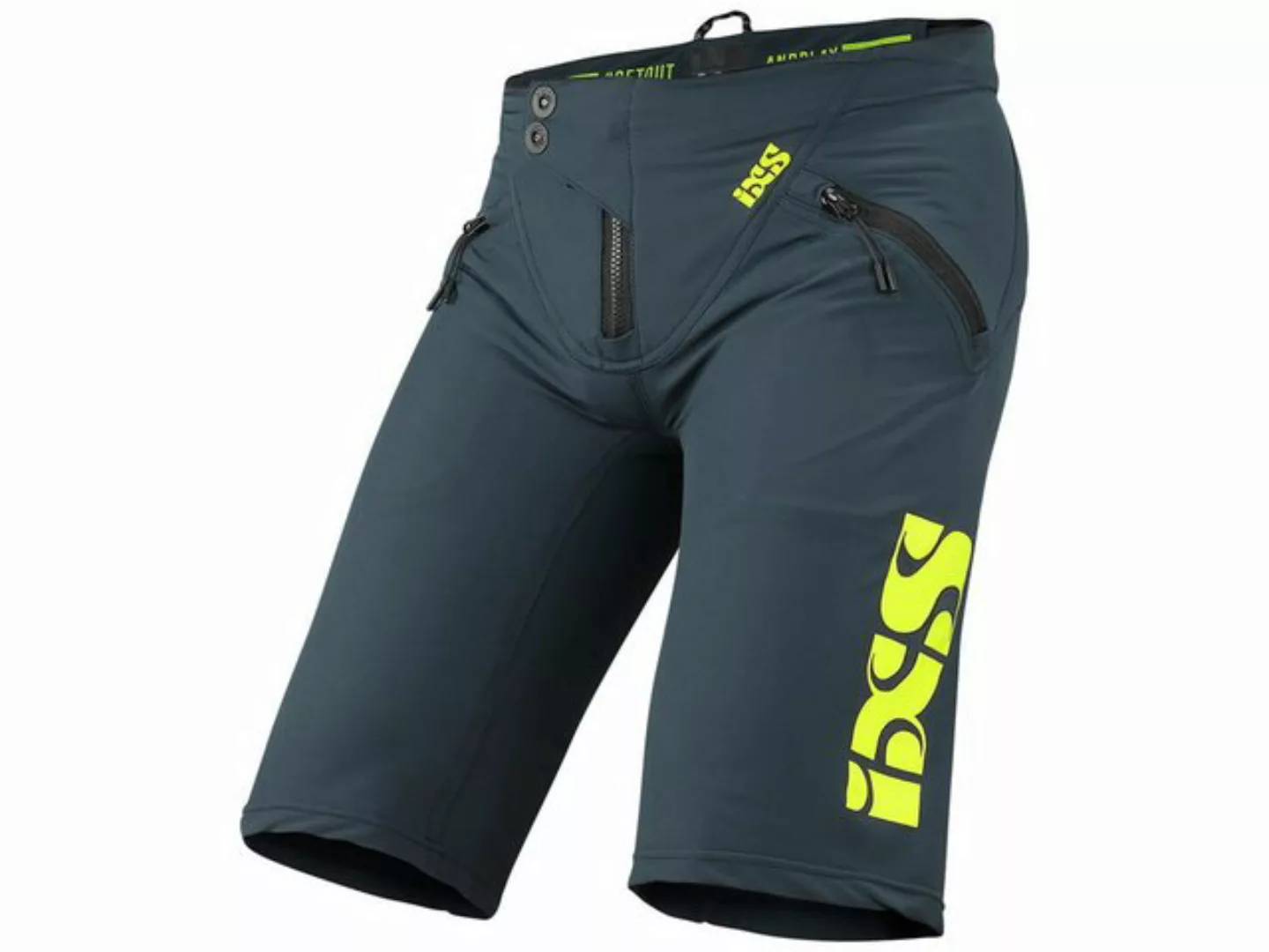 IXS Fahrradhose iXS Trigger Shorts - Blau/Neongelb S günstig online kaufen