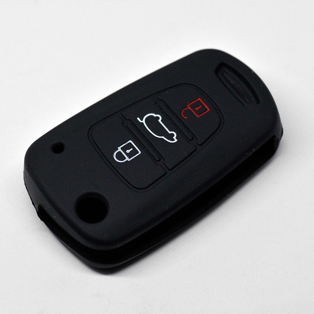 mt-key Schlüsseltasche Autoschlüssel Softcase Silikon Schutzhülle günstig online kaufen
