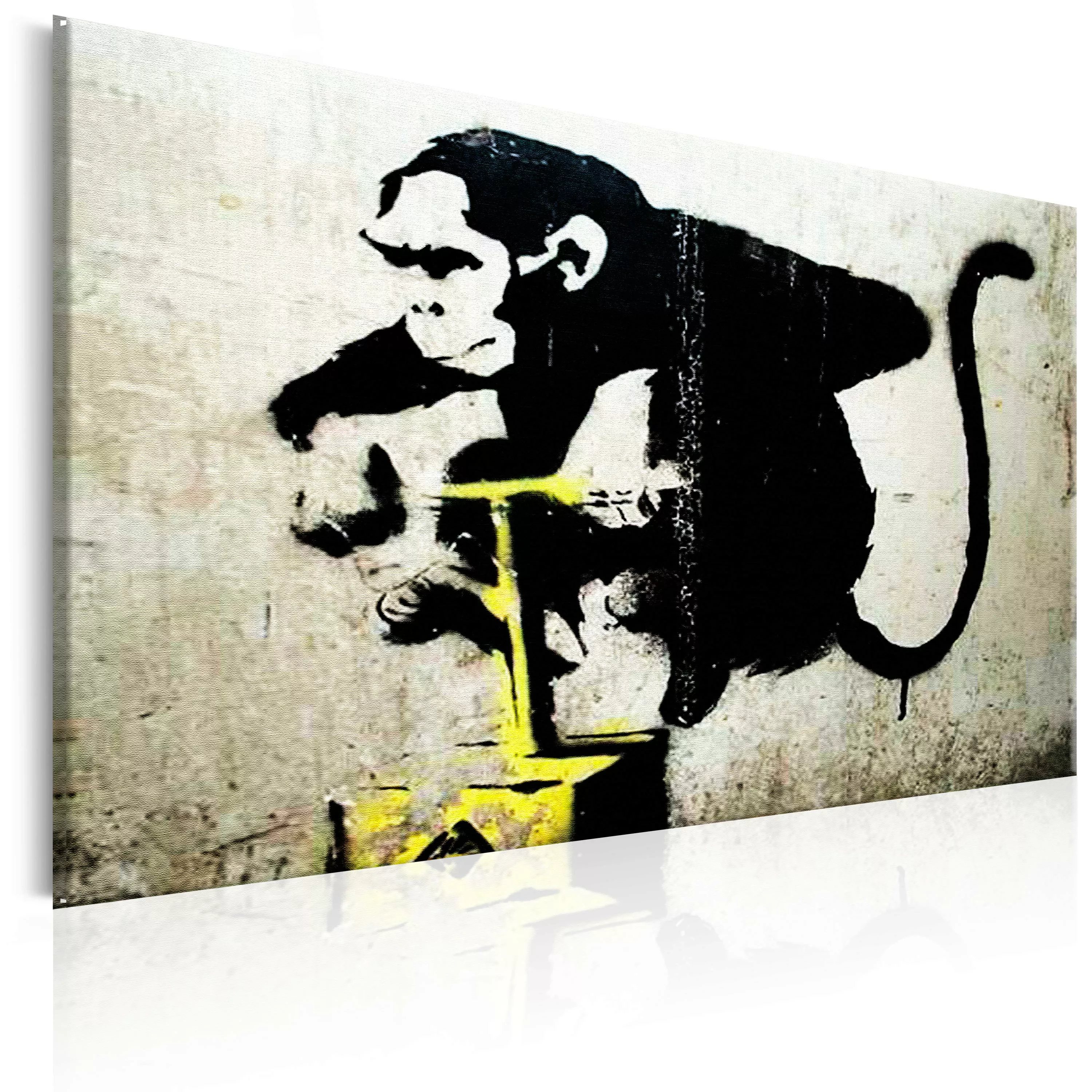 Wandbild - Monkey Detonator By Banksy günstig online kaufen