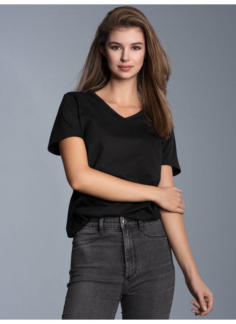 Trigema T-Shirt "TRIGEMA V-Shirt Slim Fit", (1 tlg.) günstig online kaufen