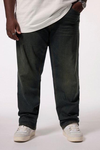 STHUGE 5-Pocket-Jeans STHUGE Jeans Bauchfit Baggy Fit Dirty Denim günstig online kaufen