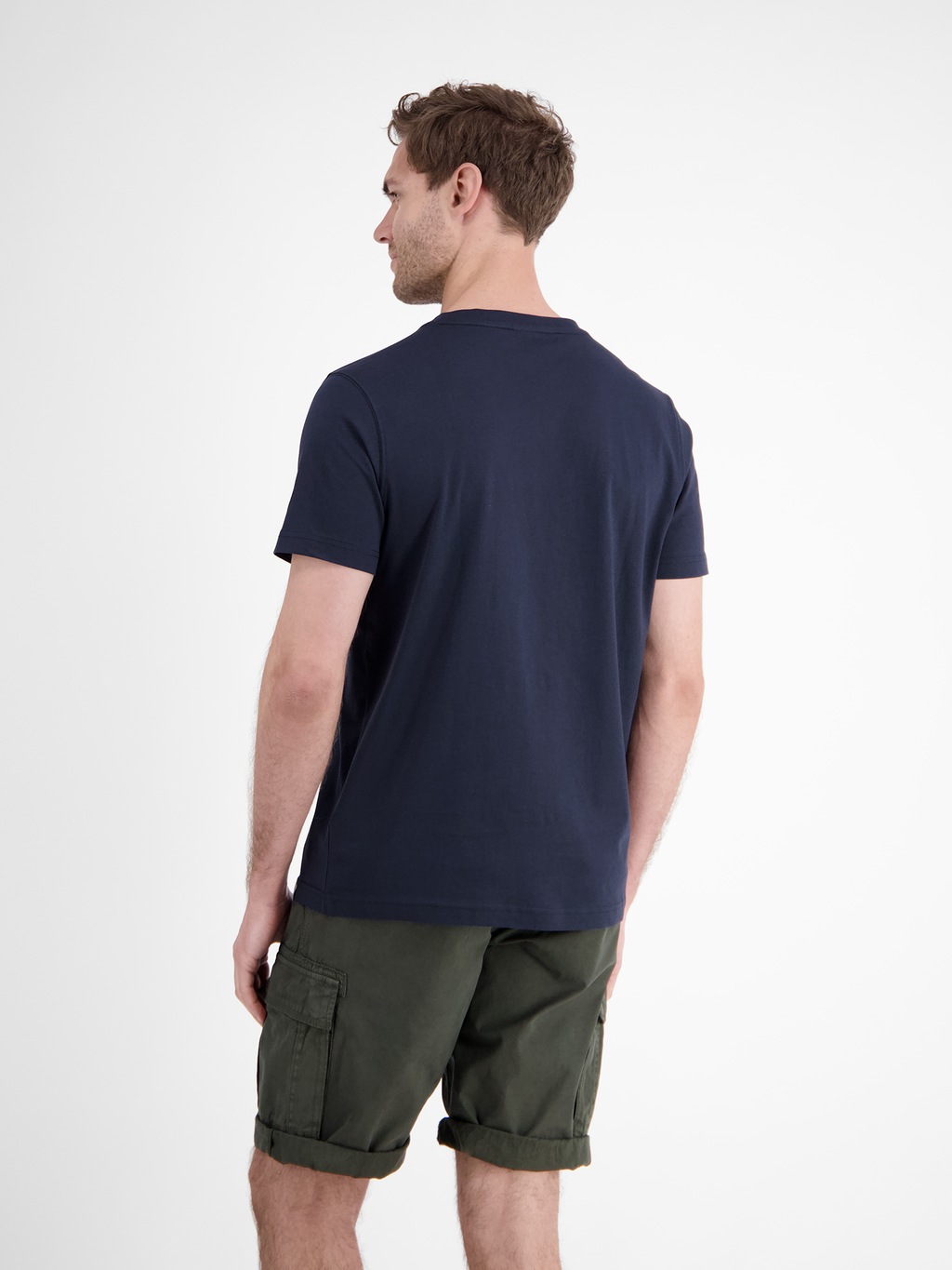 LERROS T-Shirt "LERROS Herren T-Shirt mit Brustprint" günstig online kaufen