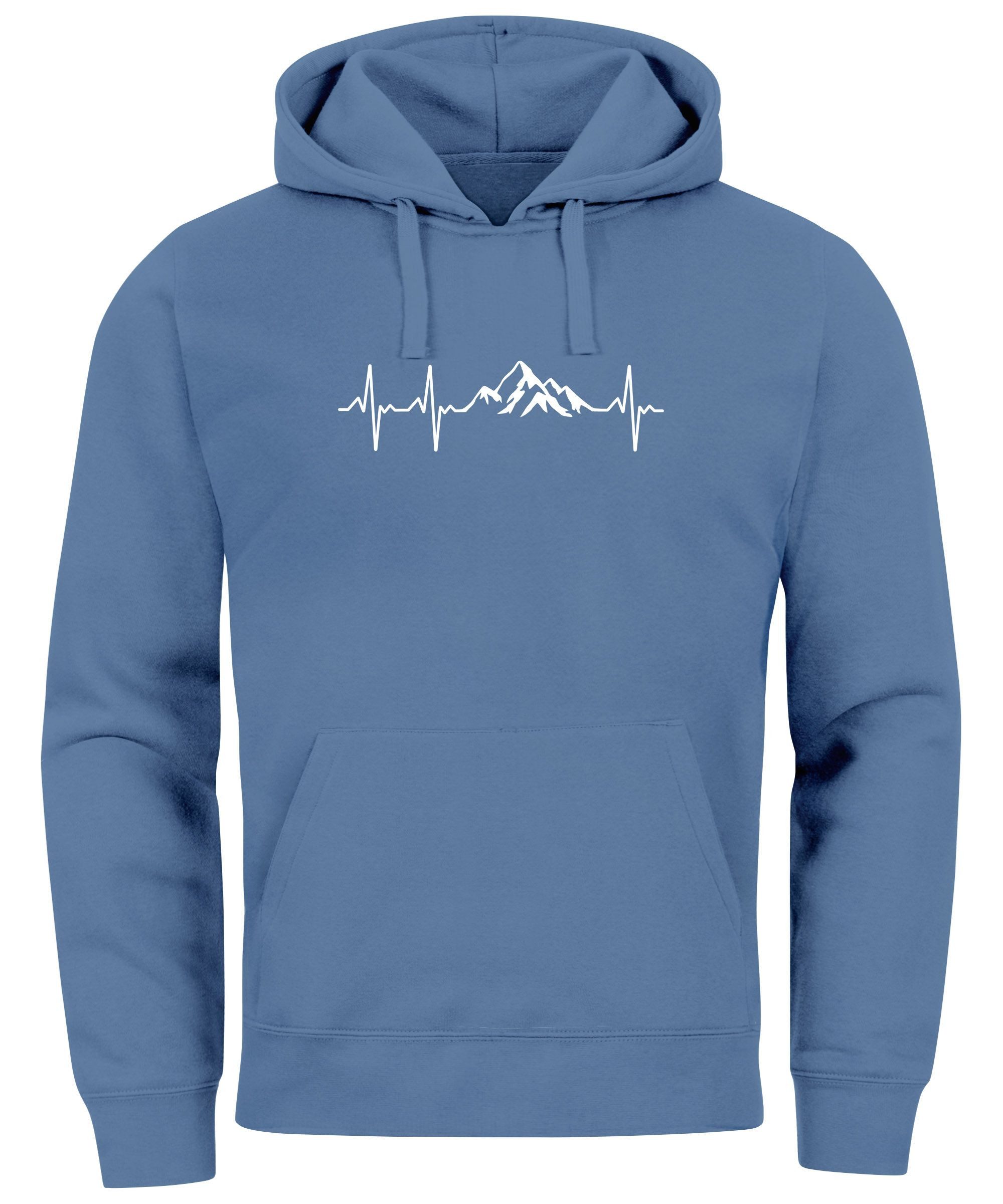 Neverless Hoodie Hoodie Herren Print Wandern günstig online kaufen