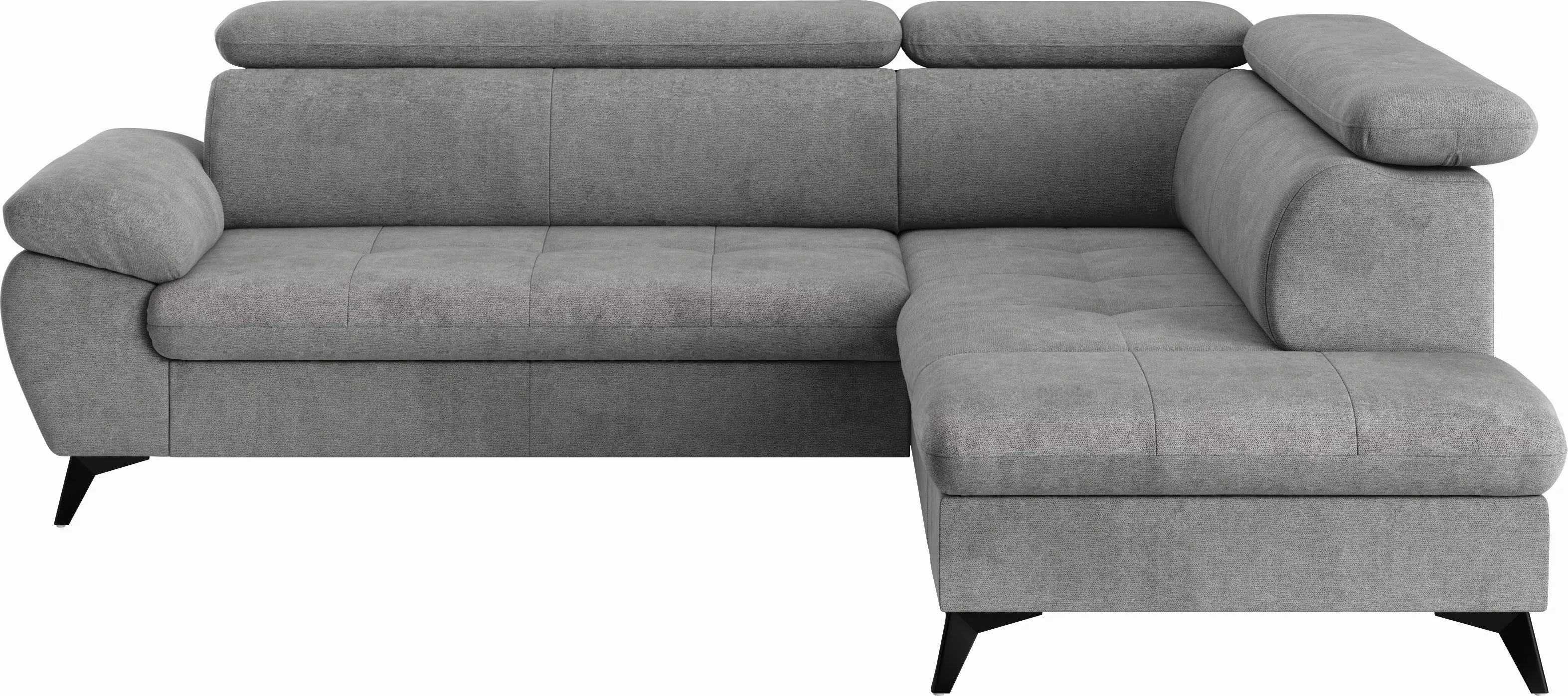 COTTA Ecksofa "Hudson L-Form", mit Kopfteilverstellung, wahlweise mit Bettf günstig online kaufen