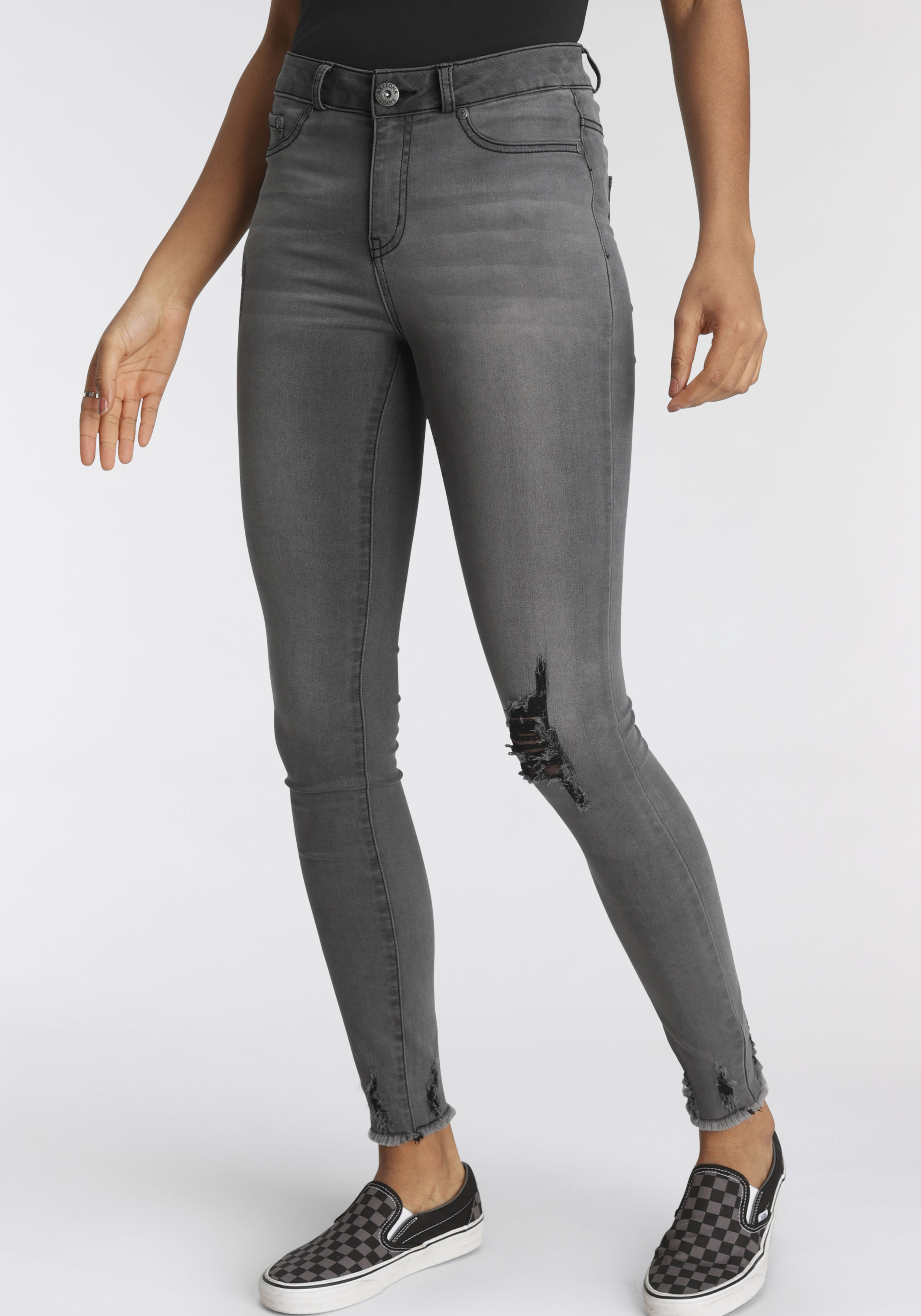 Arizona Skinny-fit-Jeans "Ultra-Stretch", High Waist günstig online kaufen