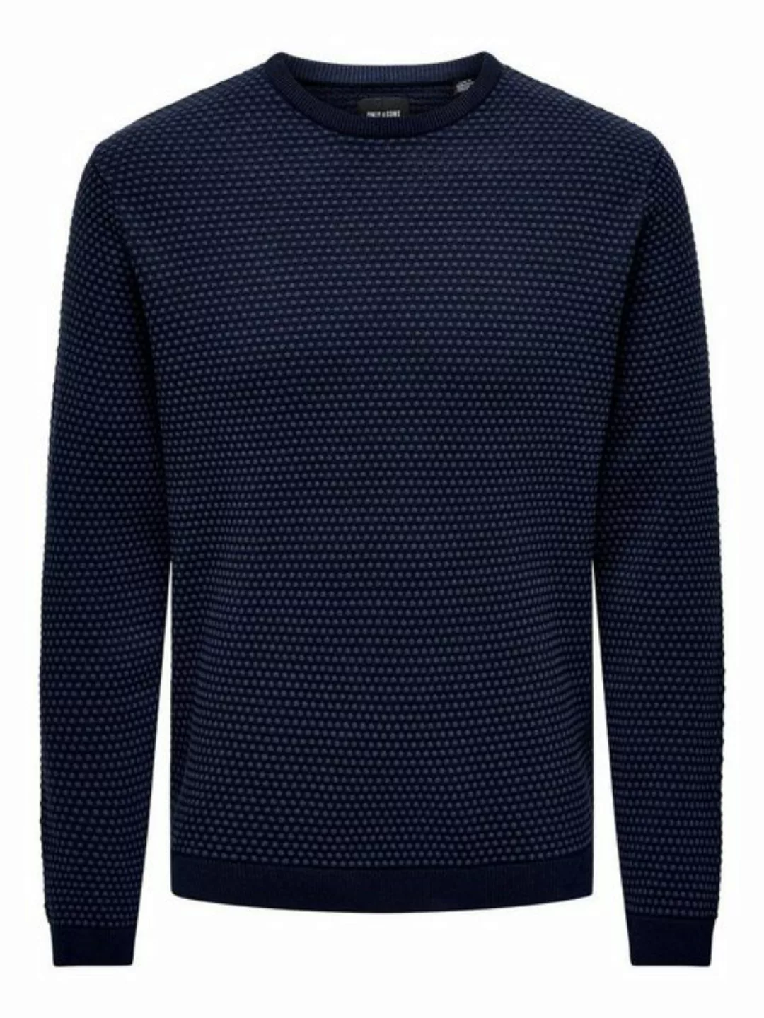 ONLY & SONS Rundhalspullover ONSTAPA REG 12 STRUC LS CREW KNIT NOOS günstig online kaufen