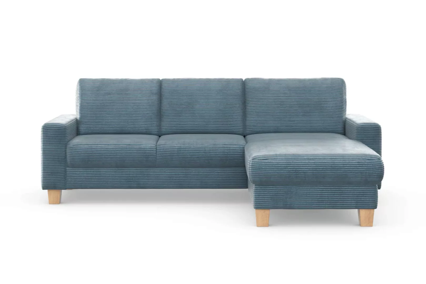 Home affaire Ecksofa "Summer L-Form", mit Recamiere, mit oder ohne Bettfunk günstig online kaufen