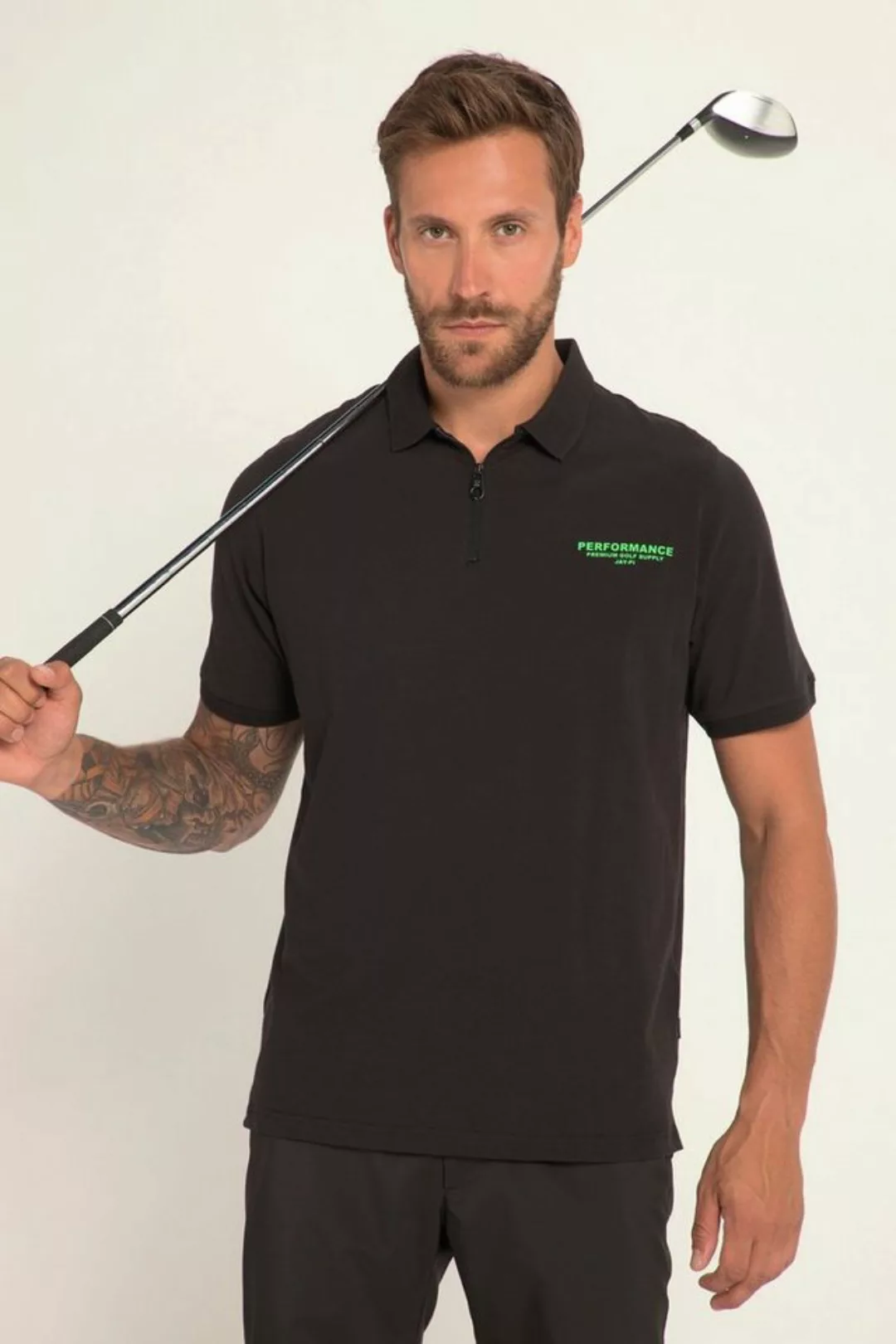 JP1880 Poloshirt Poloshirt FLEXNAMIC® Golf Halbarm Zipper günstig online kaufen