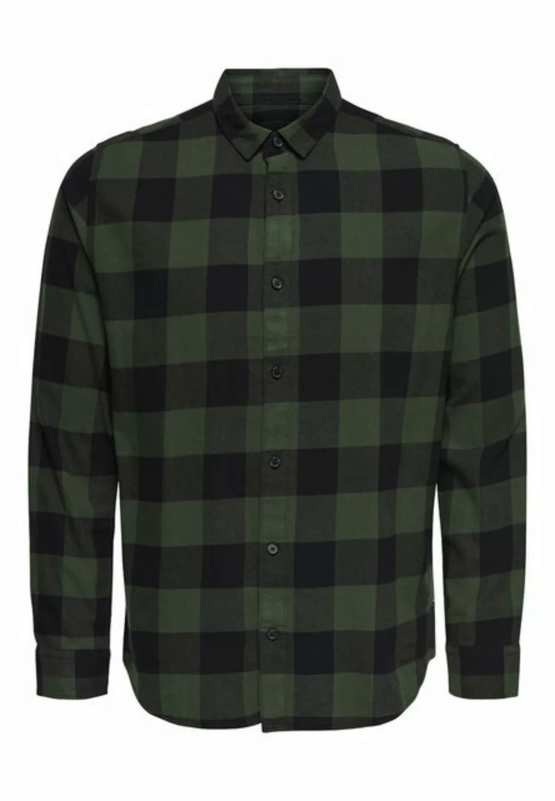 Only & Sons Herren Freizeithemd ONSGUDMUND LS CHECKED SHIRT günstig online kaufen