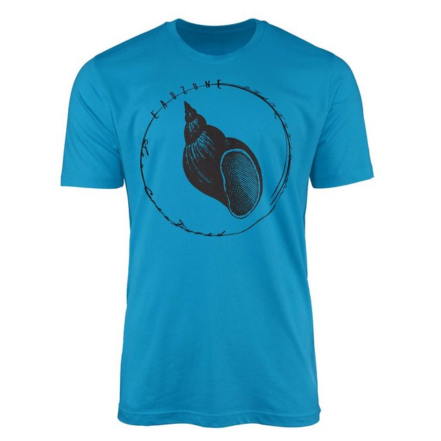 Sinus Art T-Shirt T-Shirt Tiefsee Fische - Serie: Sea Creatures, feine Stru günstig online kaufen