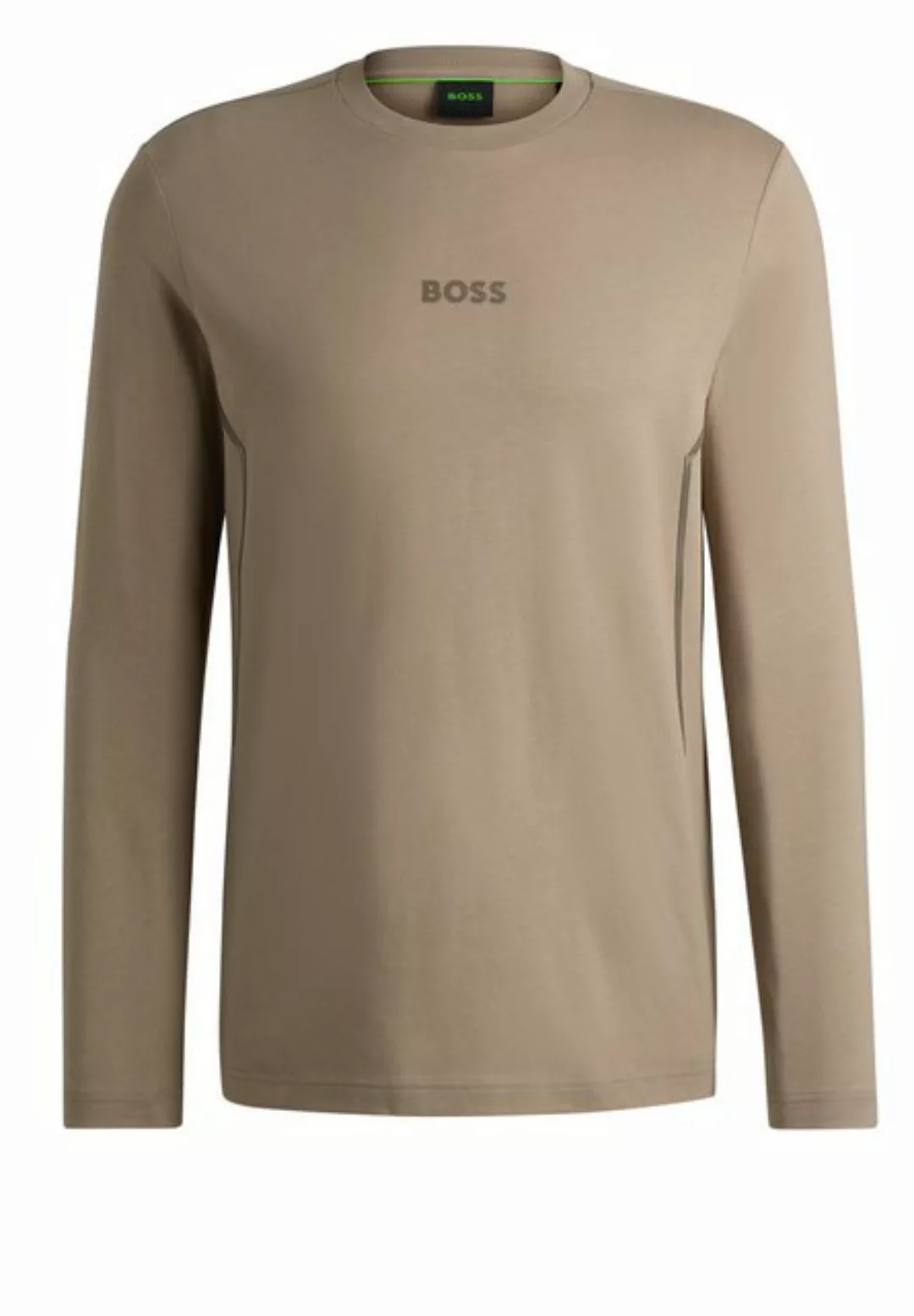 BOSS GREEN Langarmshirt Togn Mirror mit Markenlabel günstig online kaufen