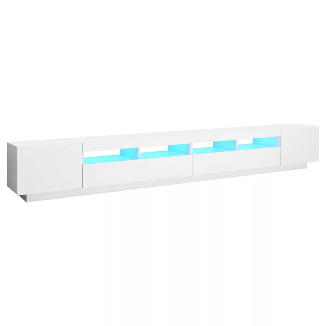 vidaXL TV-Schrank TV-Schrank mit LED Leuchten günstig online kaufen