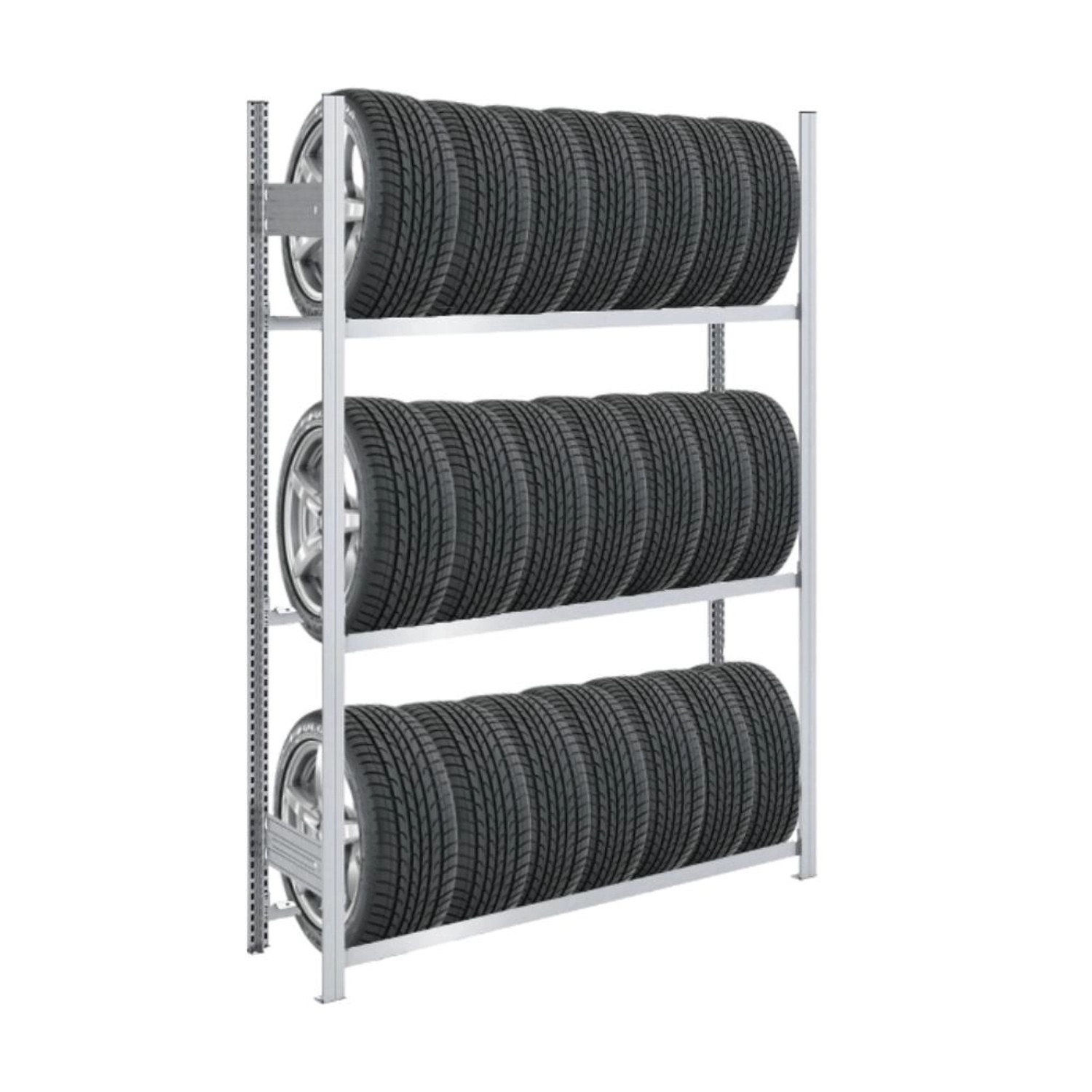 PROREGAL Reifenregal Tire Pro Made In Germany HxBxT 200 x 150 x 43 cm 3 Ebe günstig online kaufen