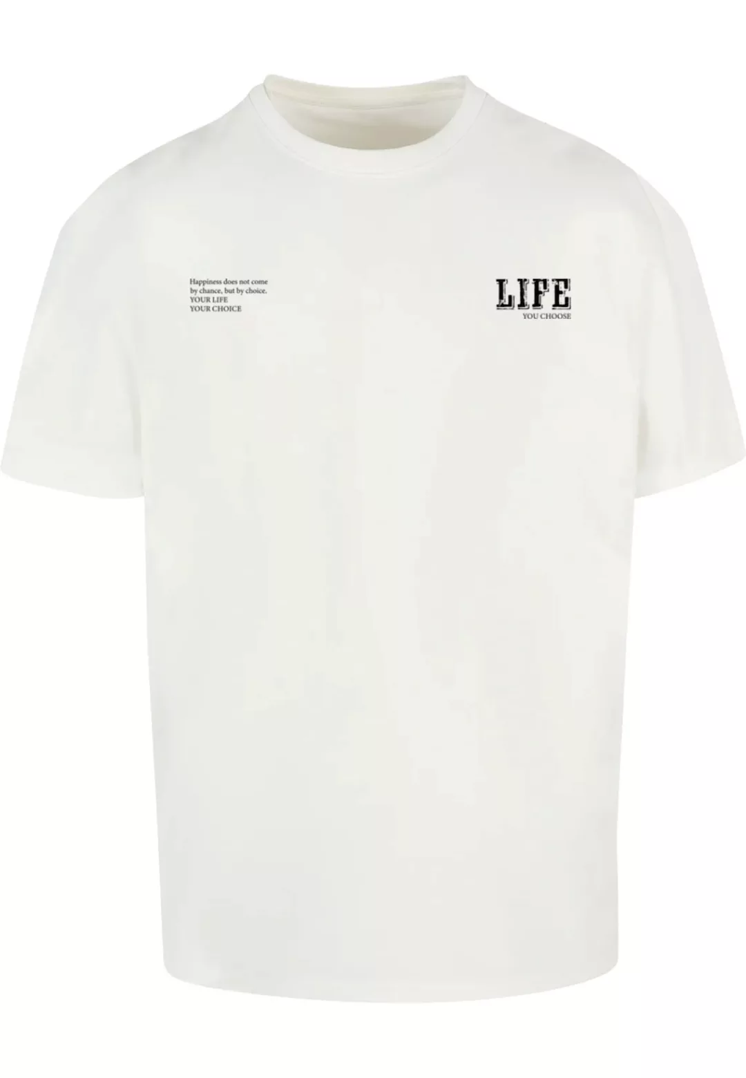 Merchcode T-Shirt "Merchcode Herren Life Heavy Oversized Tee" günstig online kaufen