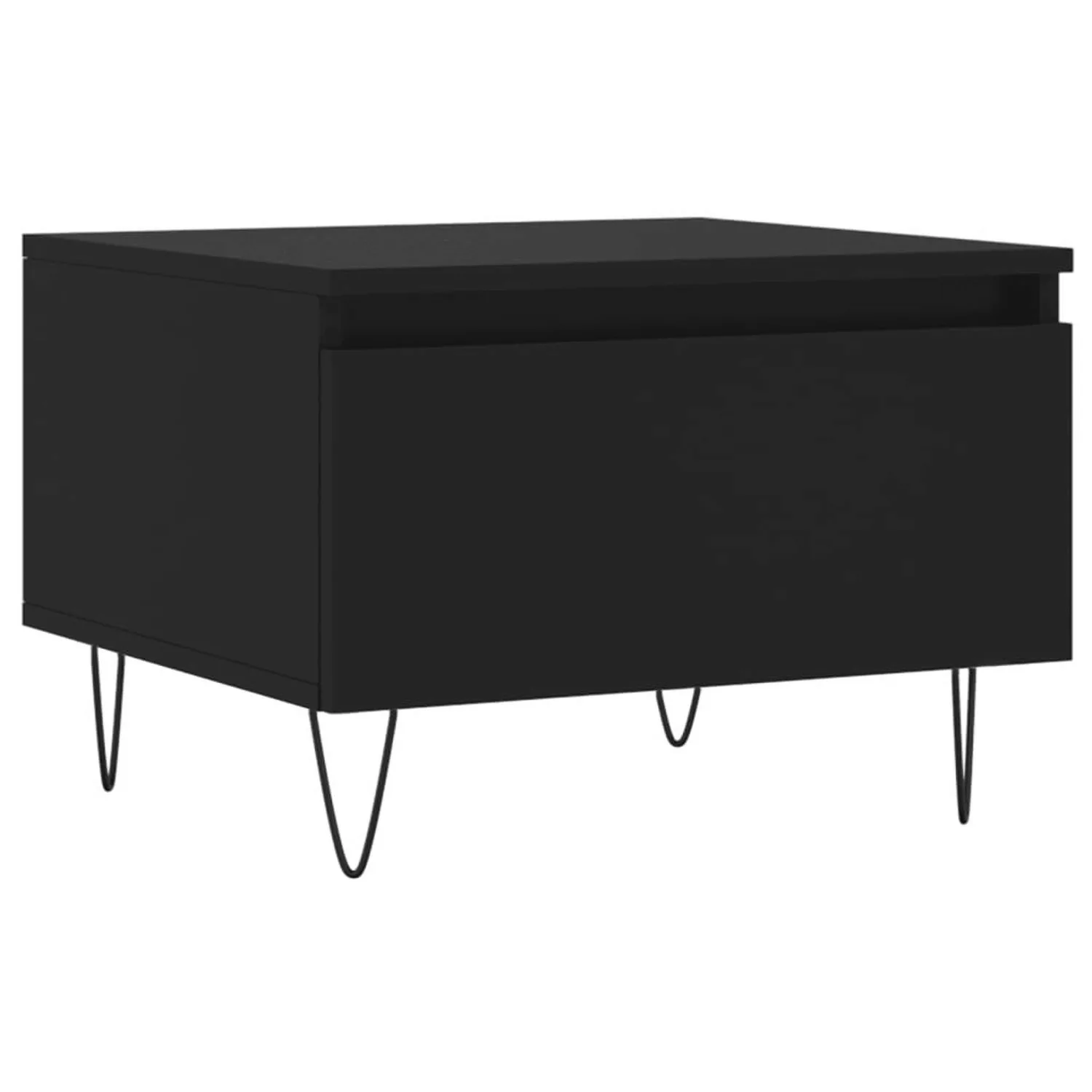 vidaXL Couchtisch Schwarz 50x46x35 cm Holzwerkstoff Modell 1 günstig online kaufen