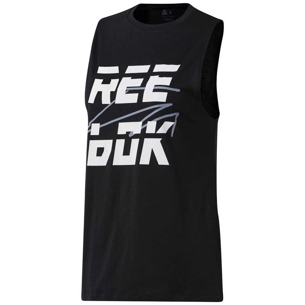 Reebok Workout Ready Meet Yout There Muscle Ärmelloses T-shirt XS Black günstig online kaufen