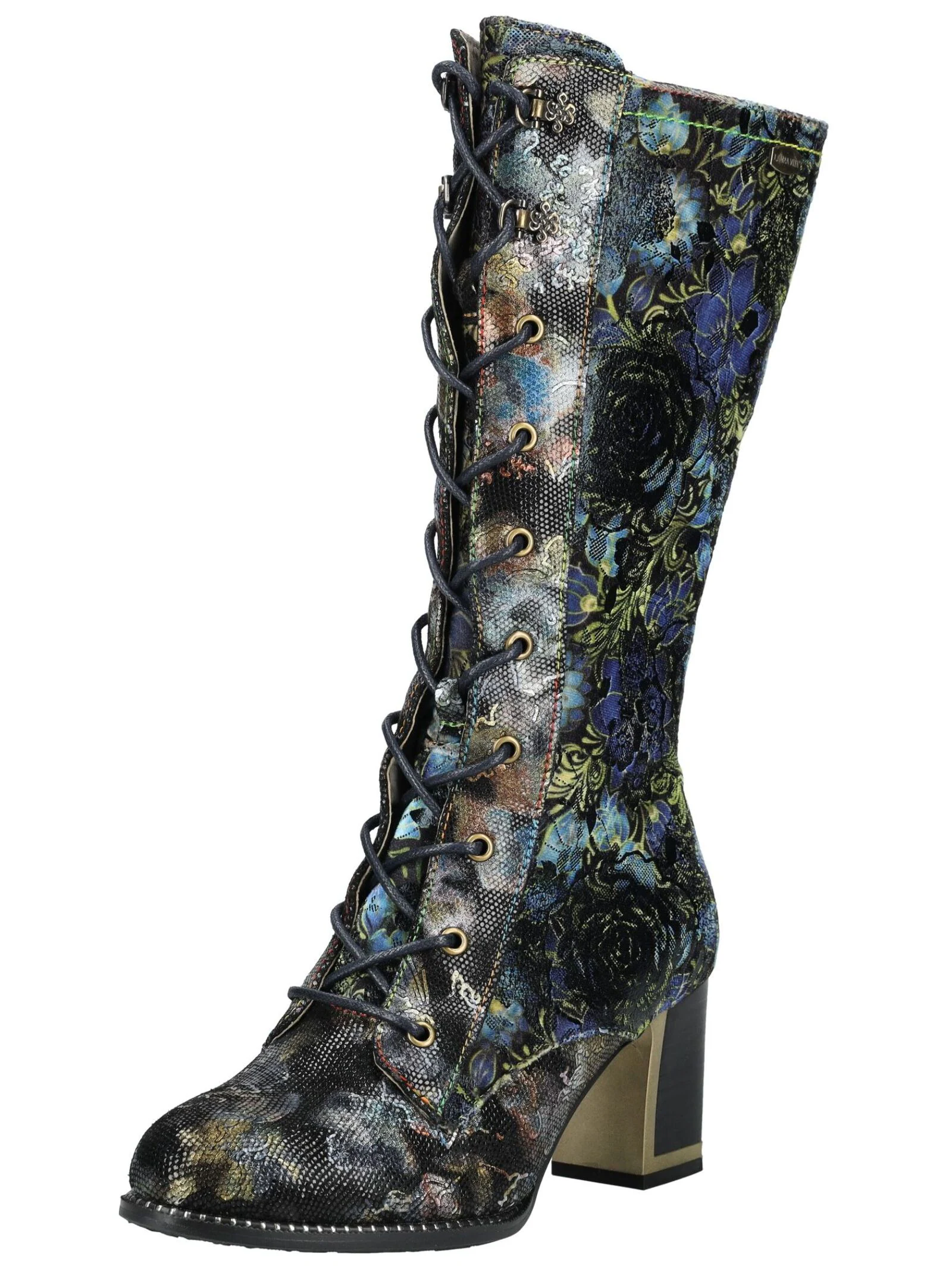 LAURA VITA Schnürstiefel "LAURA VITA Stiefel Leder/Textil" günstig online kaufen