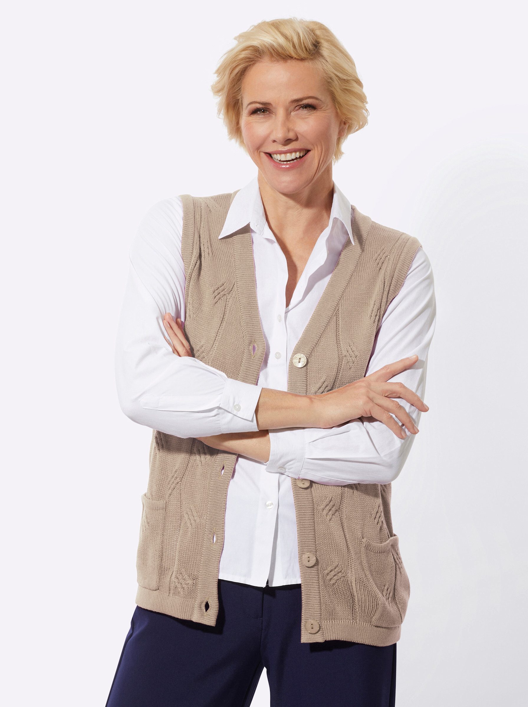Classic Strickweste günstig online kaufen