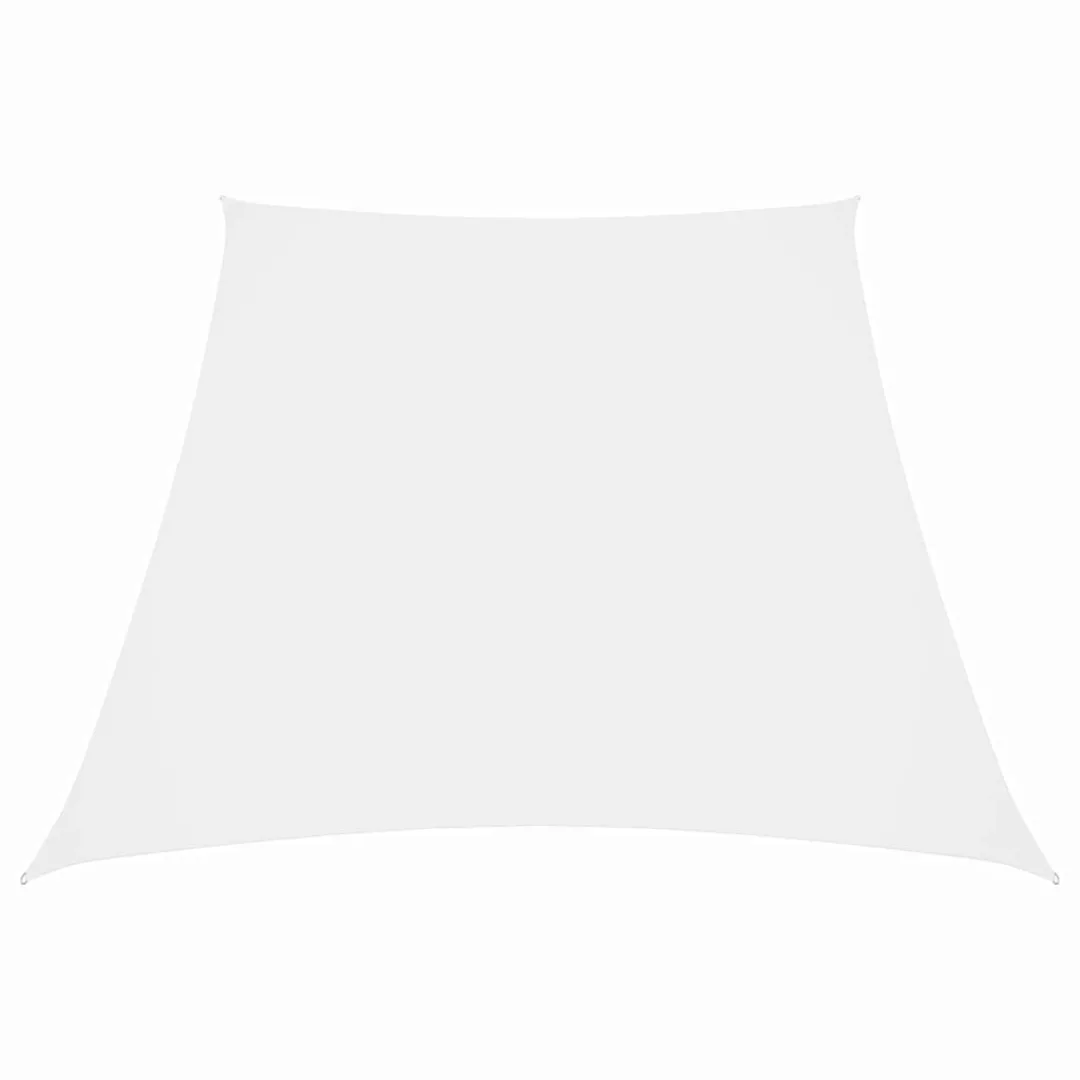 Sonnensegel Oxford-gewebe Trapezförmig 3/4x3 M Weiß günstig online kaufen