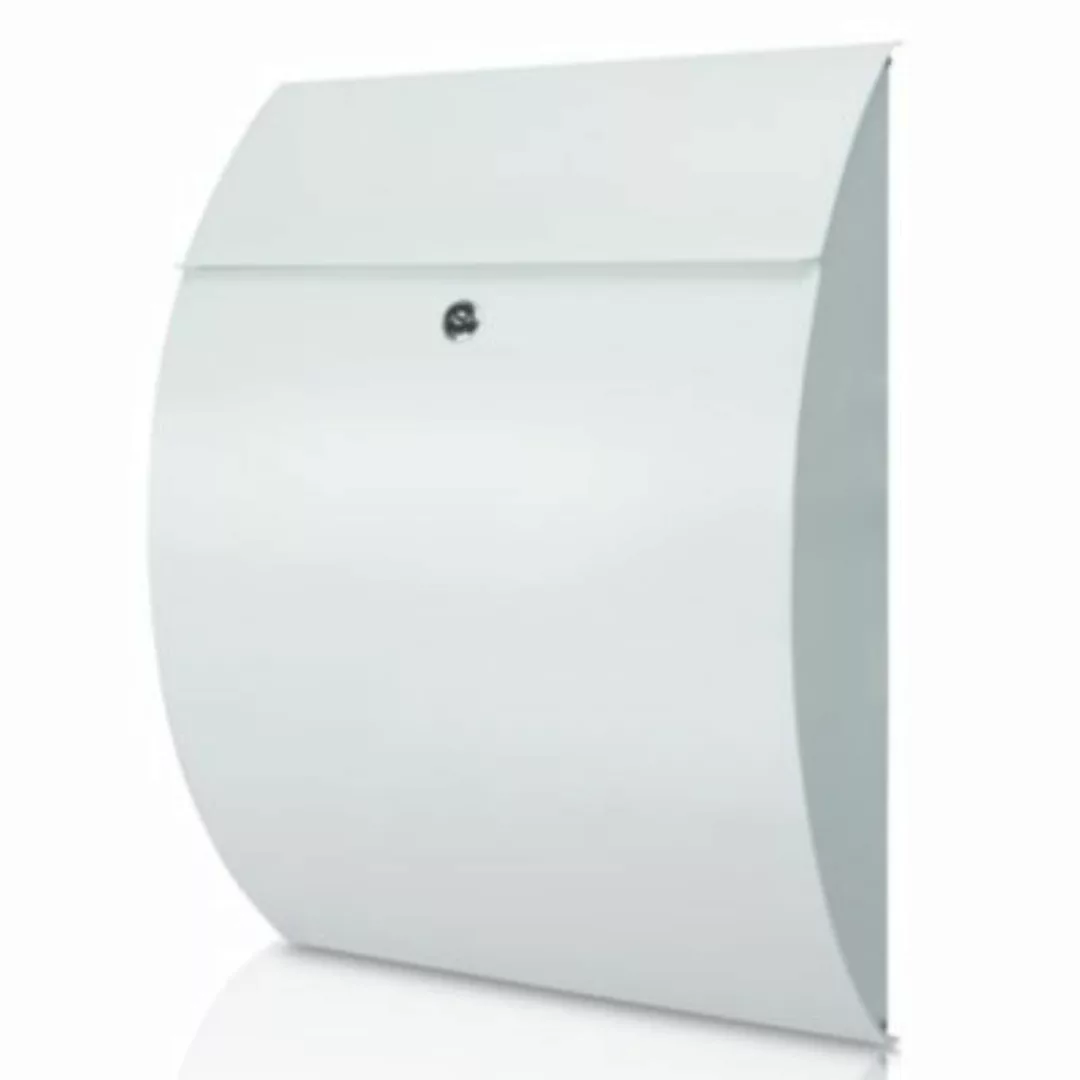 BURG WÄCHTER Briefkasten Riviera 835 W Stahl Weiß Briefkasten weiß günstig online kaufen