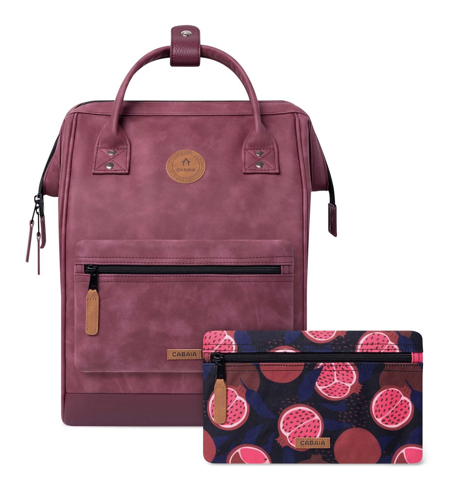 CABAIA Rucksack Vegan Nubuck Backpack (Set, günstig online kaufen