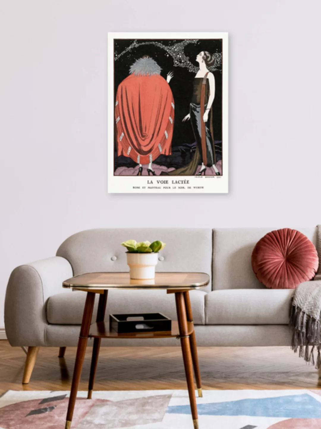 Poster / Leinwandbild - Die Milchstraße Von George Barbier günstig online kaufen