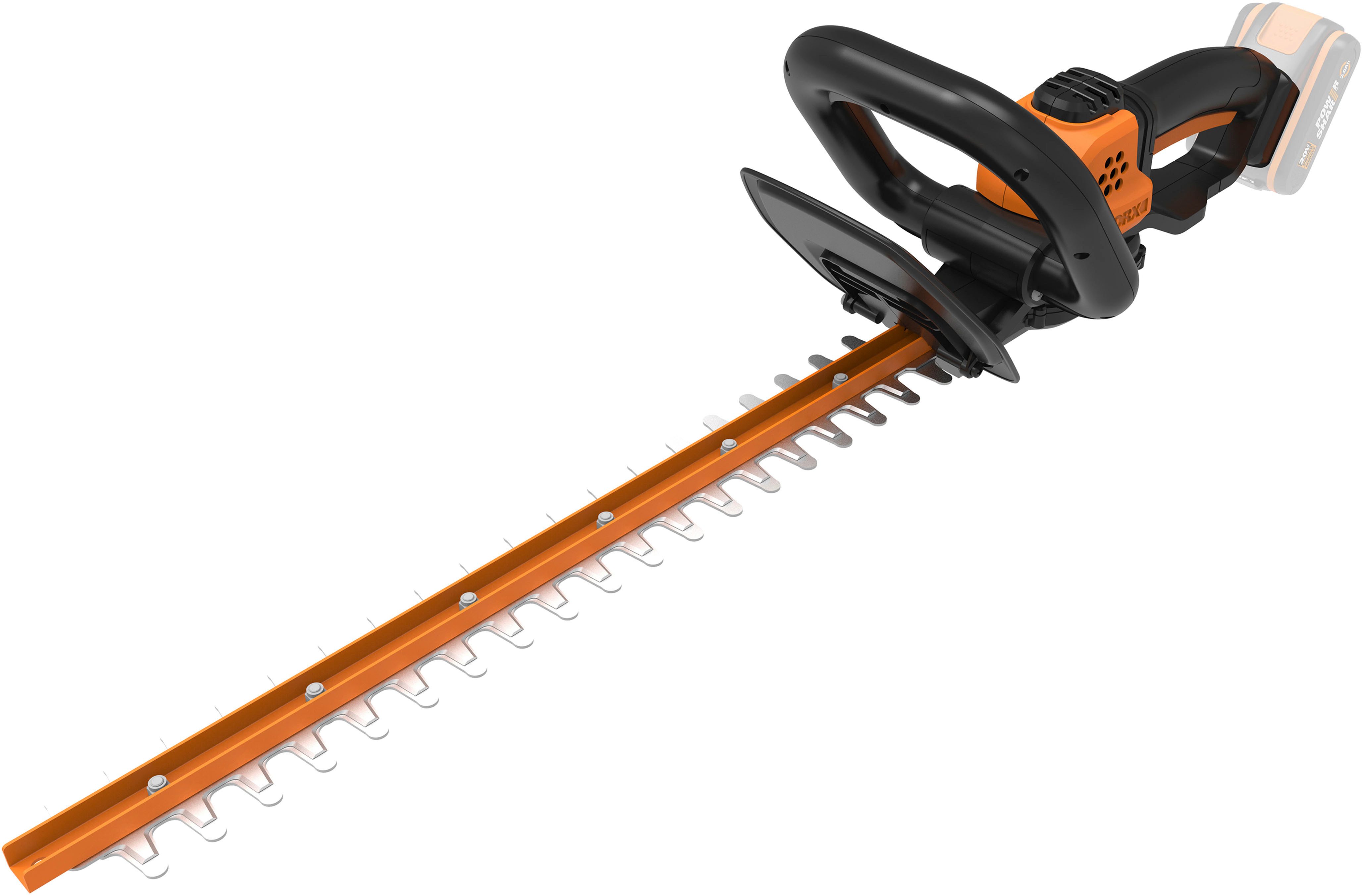 Worx Akku-Heckenschere "WG261E.9", 44 cm Schwertlänge, 16 mm Zahnabstand, o günstig online kaufen