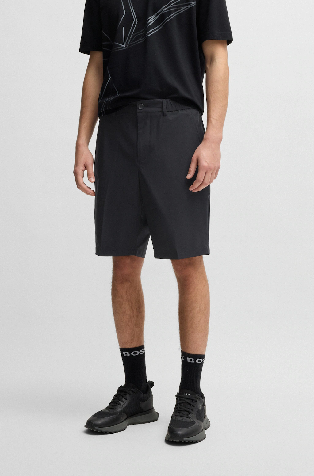 BOSS GREEN Shorts "S Speedflex", in klassischer Form Jogpants Sweatpants St günstig online kaufen
