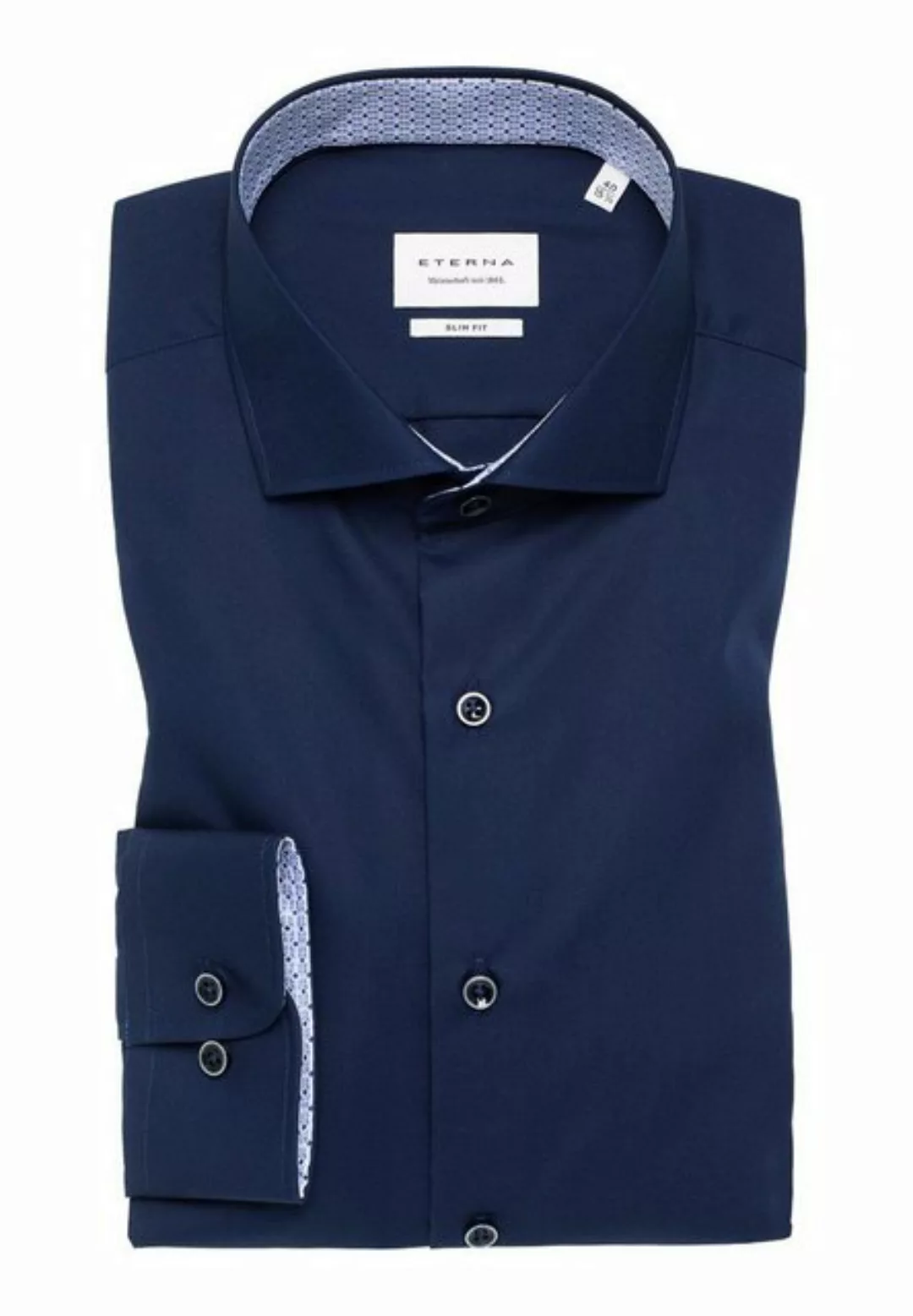 Eterna Langarmhemd - Hemd - Businesshemd - Anlasshemd - bügelfrei - slim fi günstig online kaufen