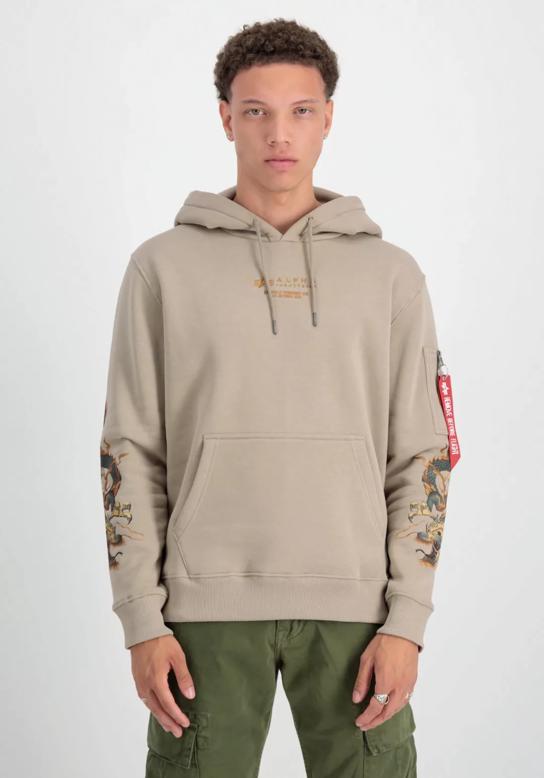 Alpha Industries Hoodie "Alpha Industries Men - Hoodies Dragon EMB Hoodie" günstig online kaufen