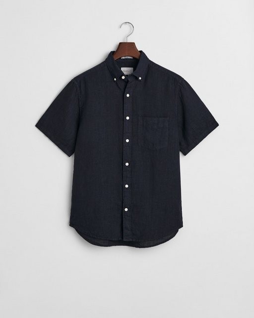 Gant Blusenshirt REG GMNT DYED LINEN SS SHIRT günstig online kaufen