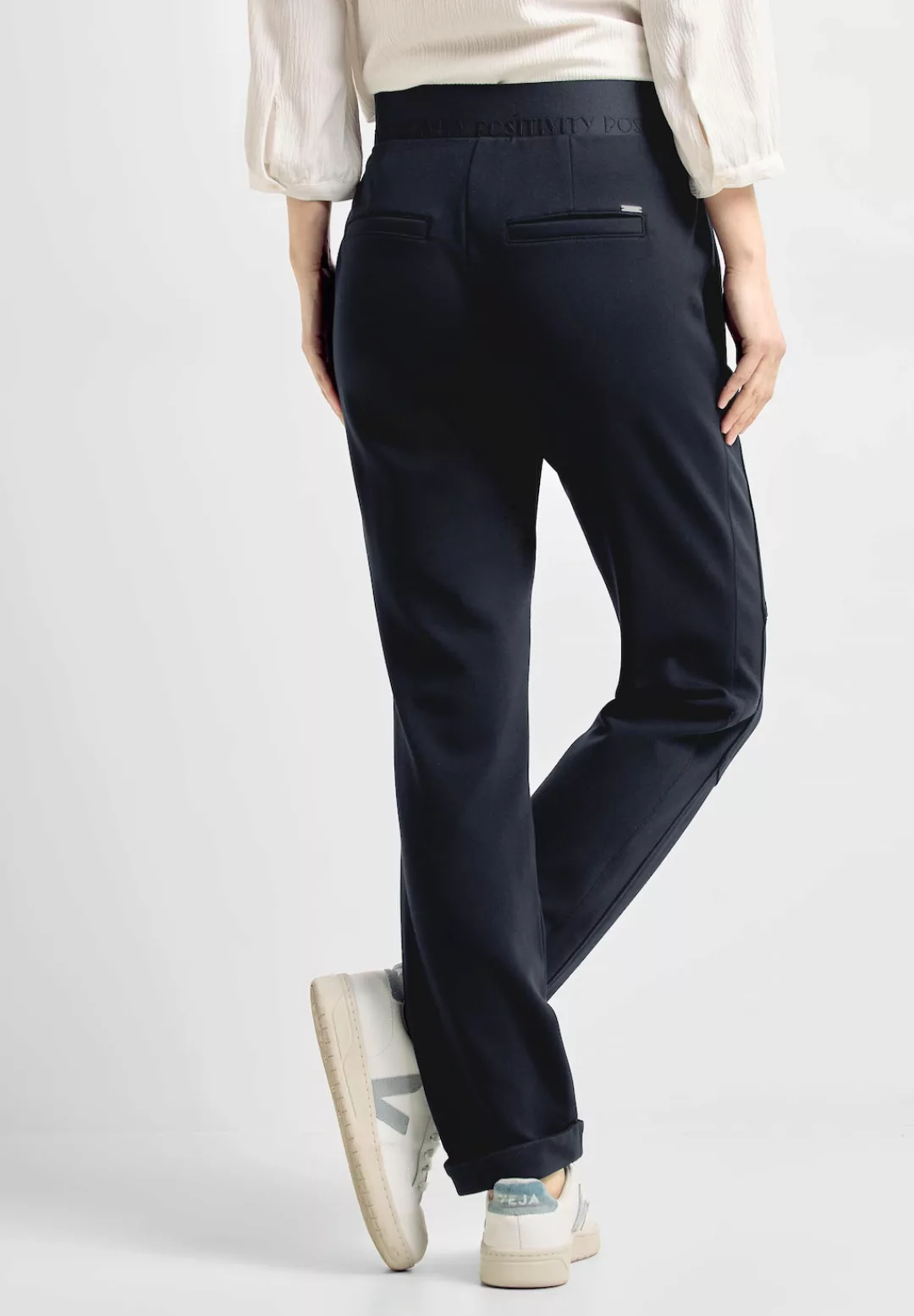 Cecil Jogger Pants softer Materialmix günstig online kaufen