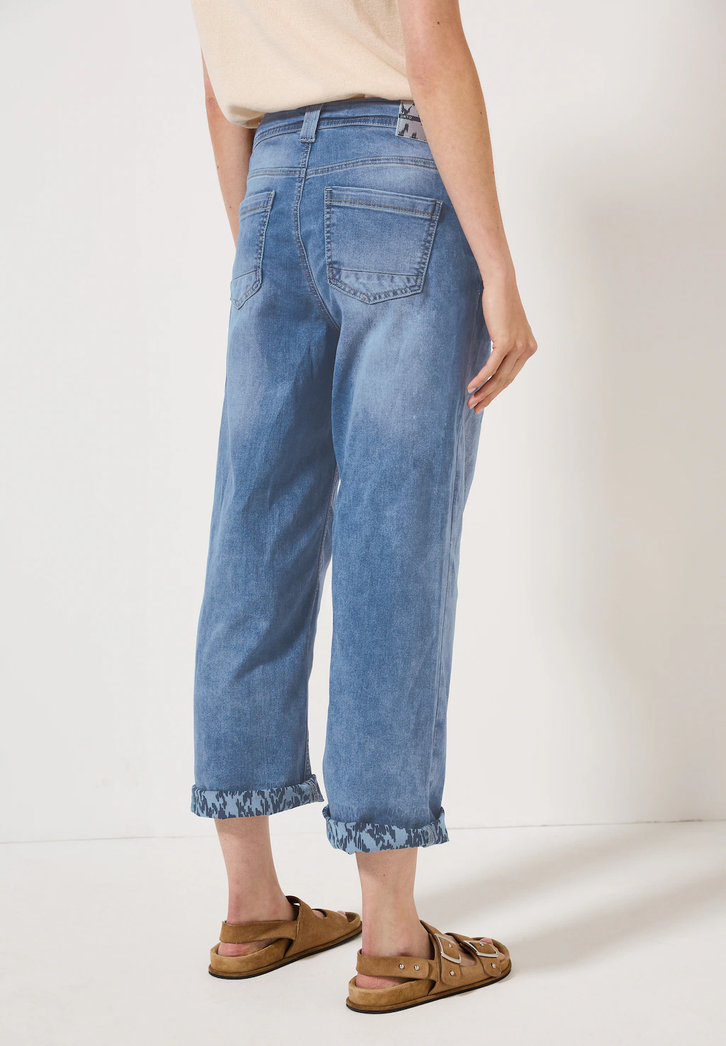 STREET ONE Loose-fit-Jeans, High Waist günstig online kaufen