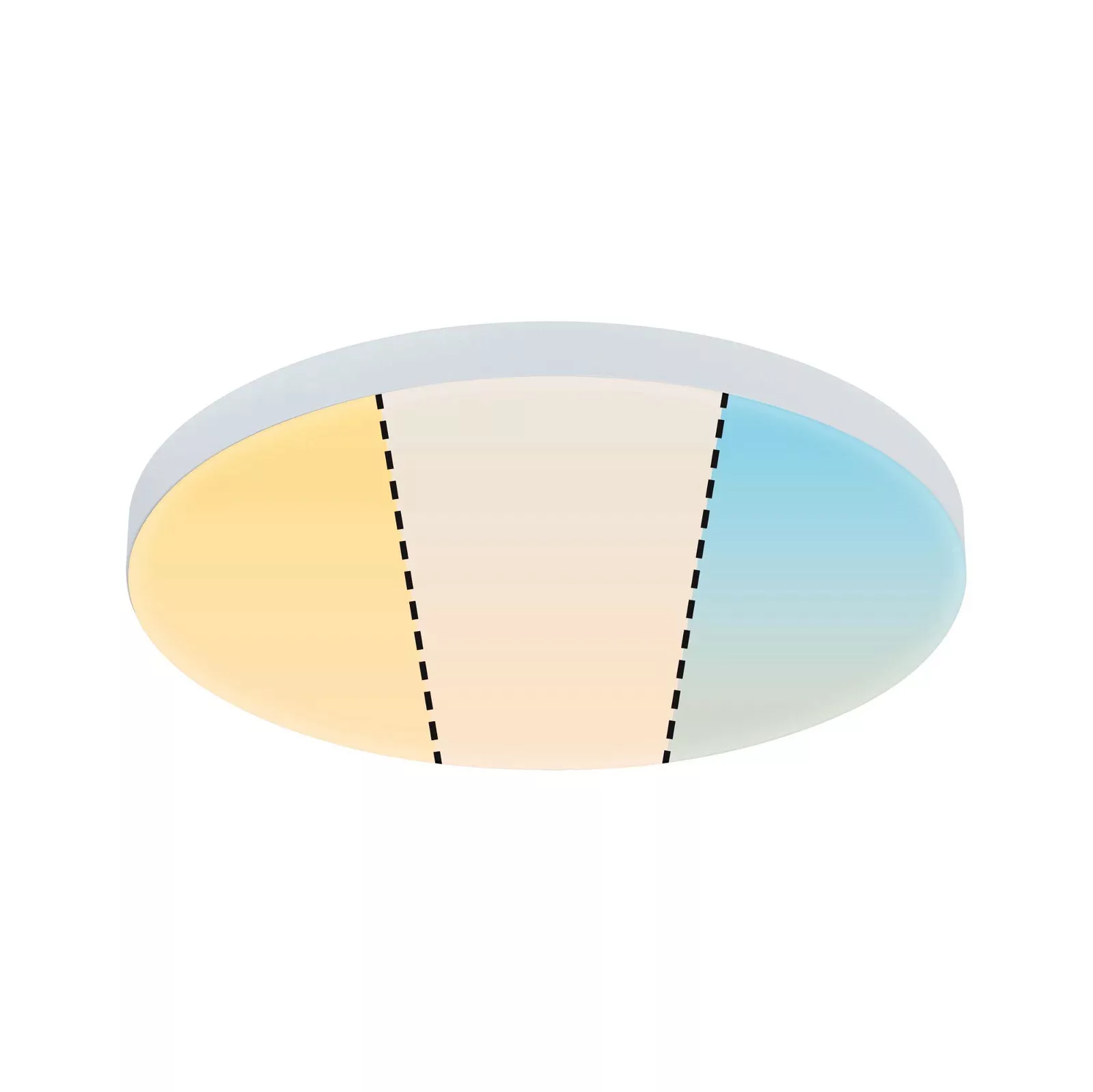 Paulmann "LED Panel Velora rund 300mm 13W 1350lm White Switch Weiß" günstig online kaufen