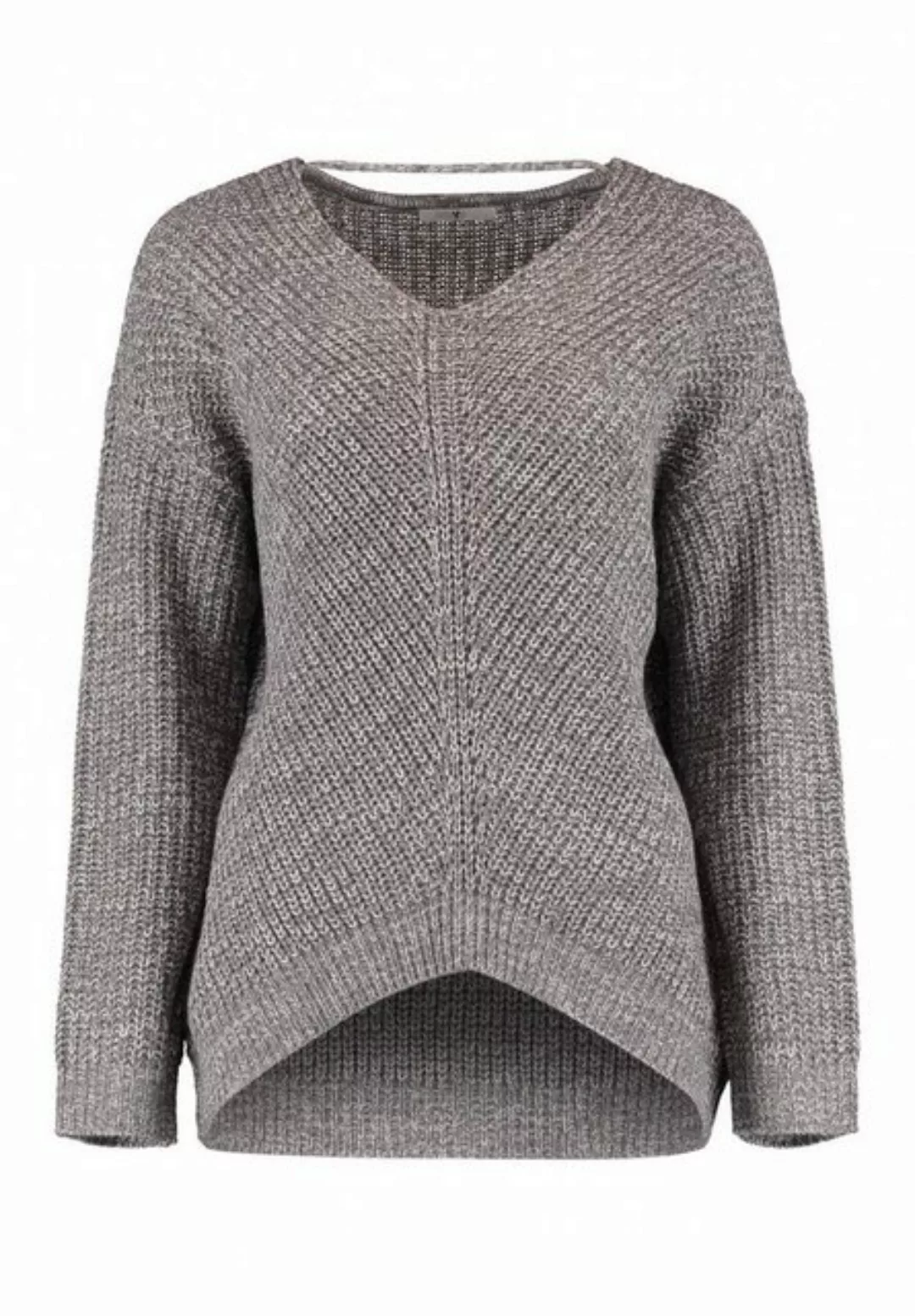 HaILY’S Strickpullover Grobstrick Pullover V-Ausschnitt Swaeter Pi44pa 5907 günstig online kaufen