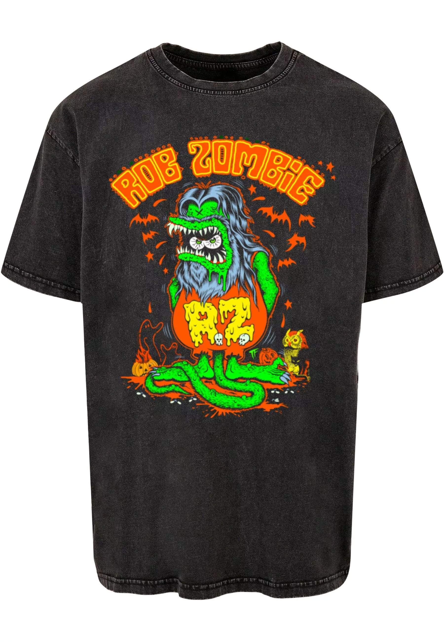 Merchcode T-Shirt "Merchcode Herren Rob Zombie - Halloween Washed Oversize günstig online kaufen